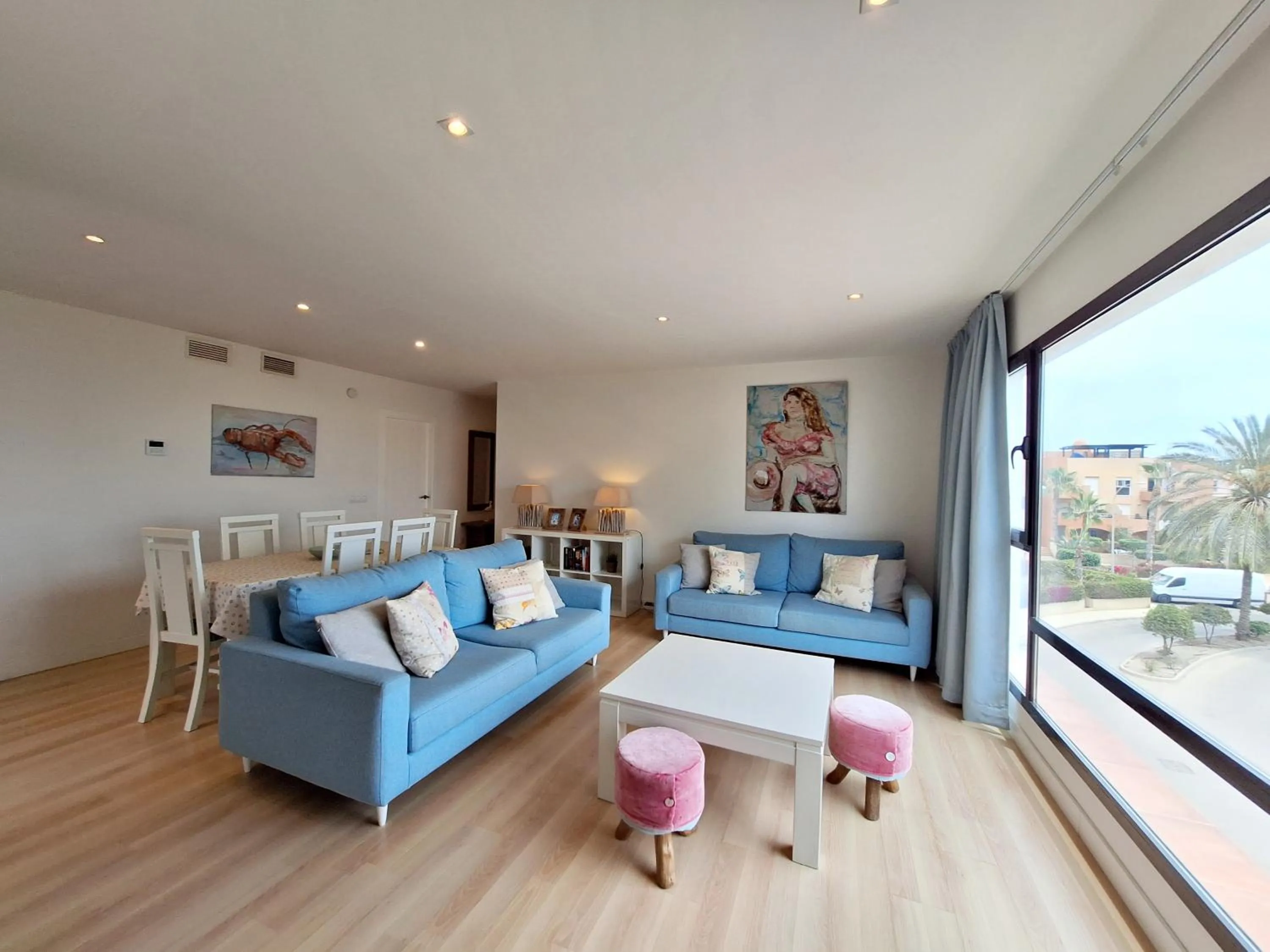 Living room in Apartamentos Alborada III