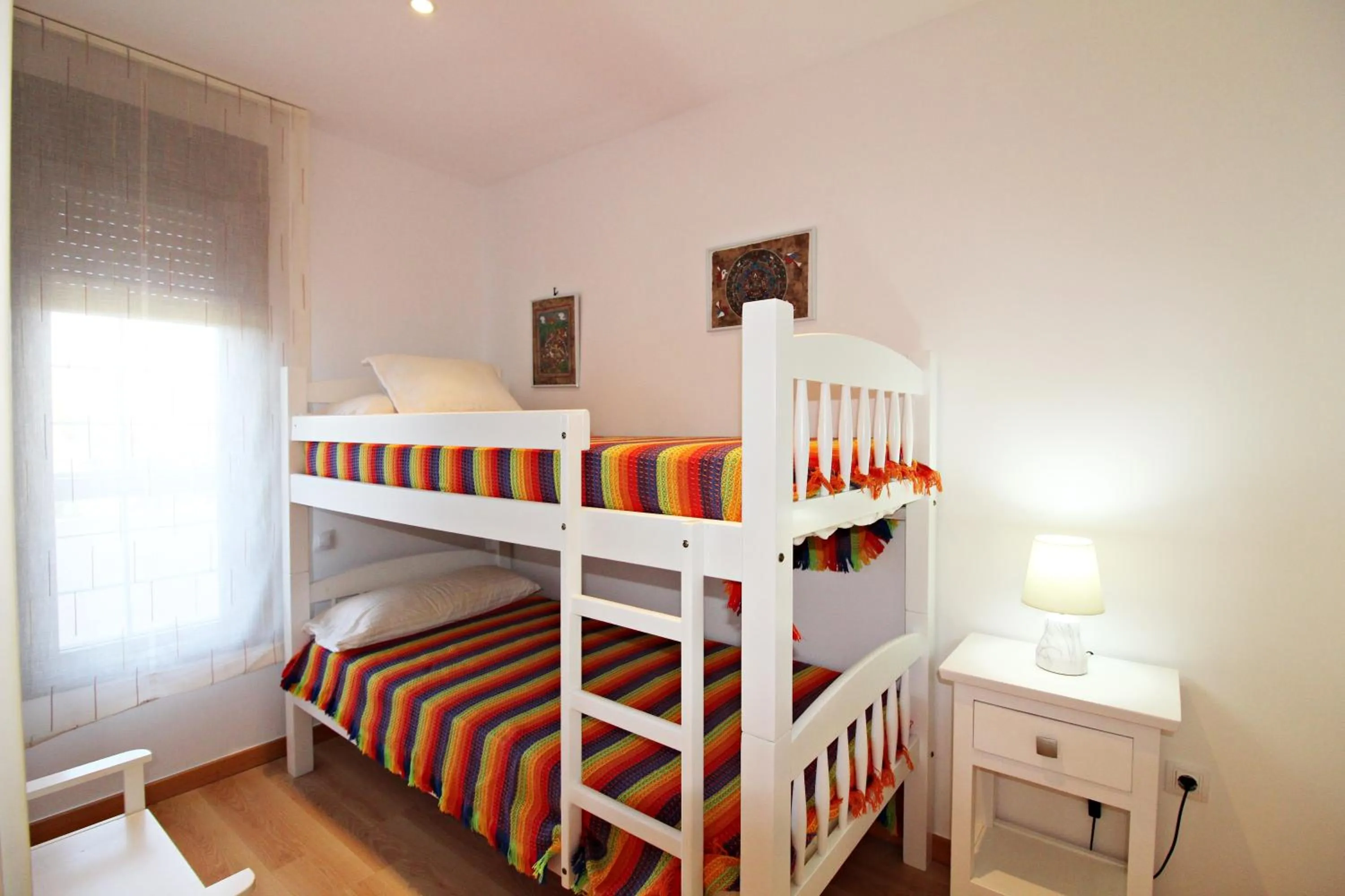 Bedroom, Bed in Apartamentos Alborada III