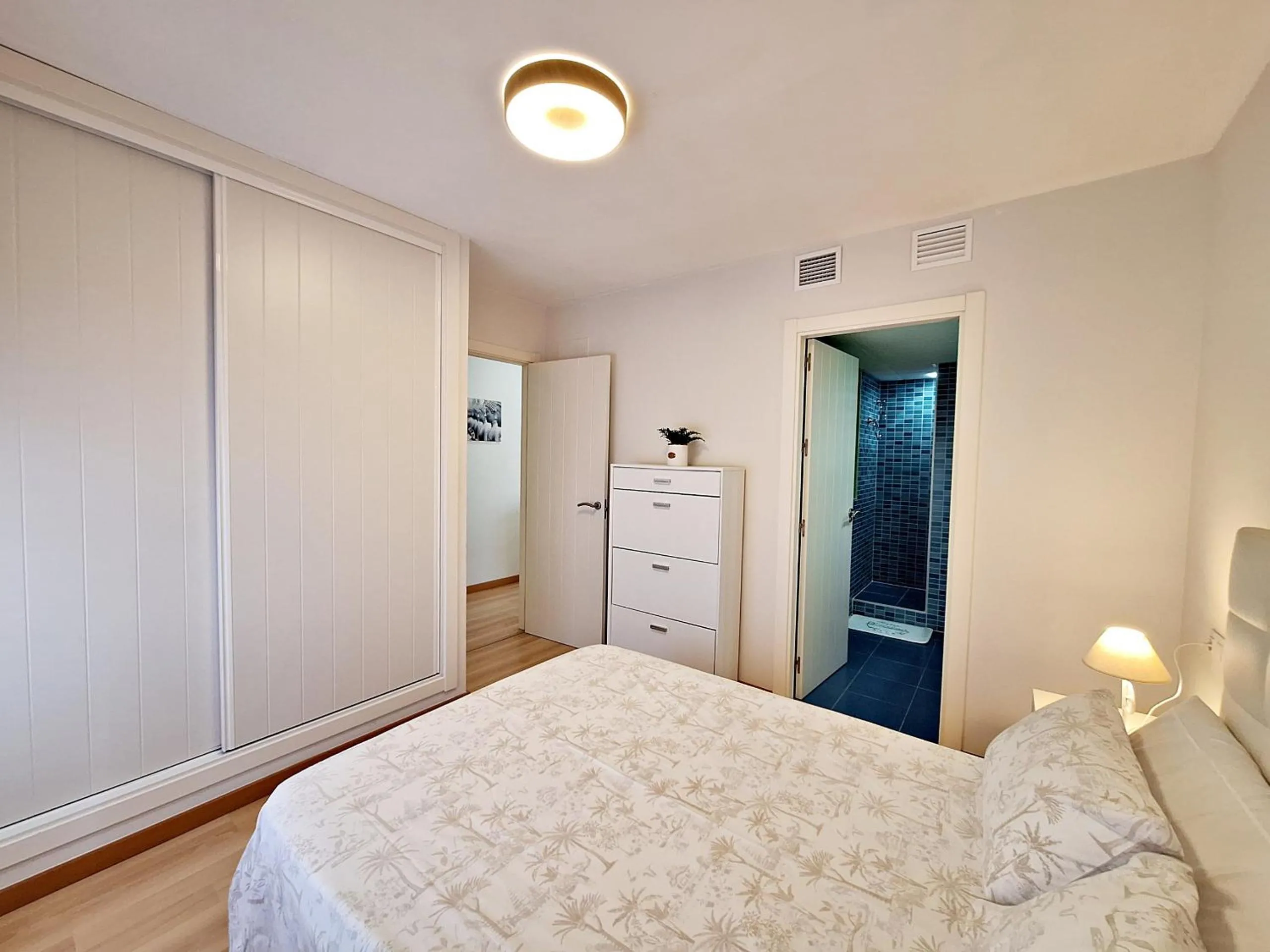 Bed in Apartamentos Alborada III