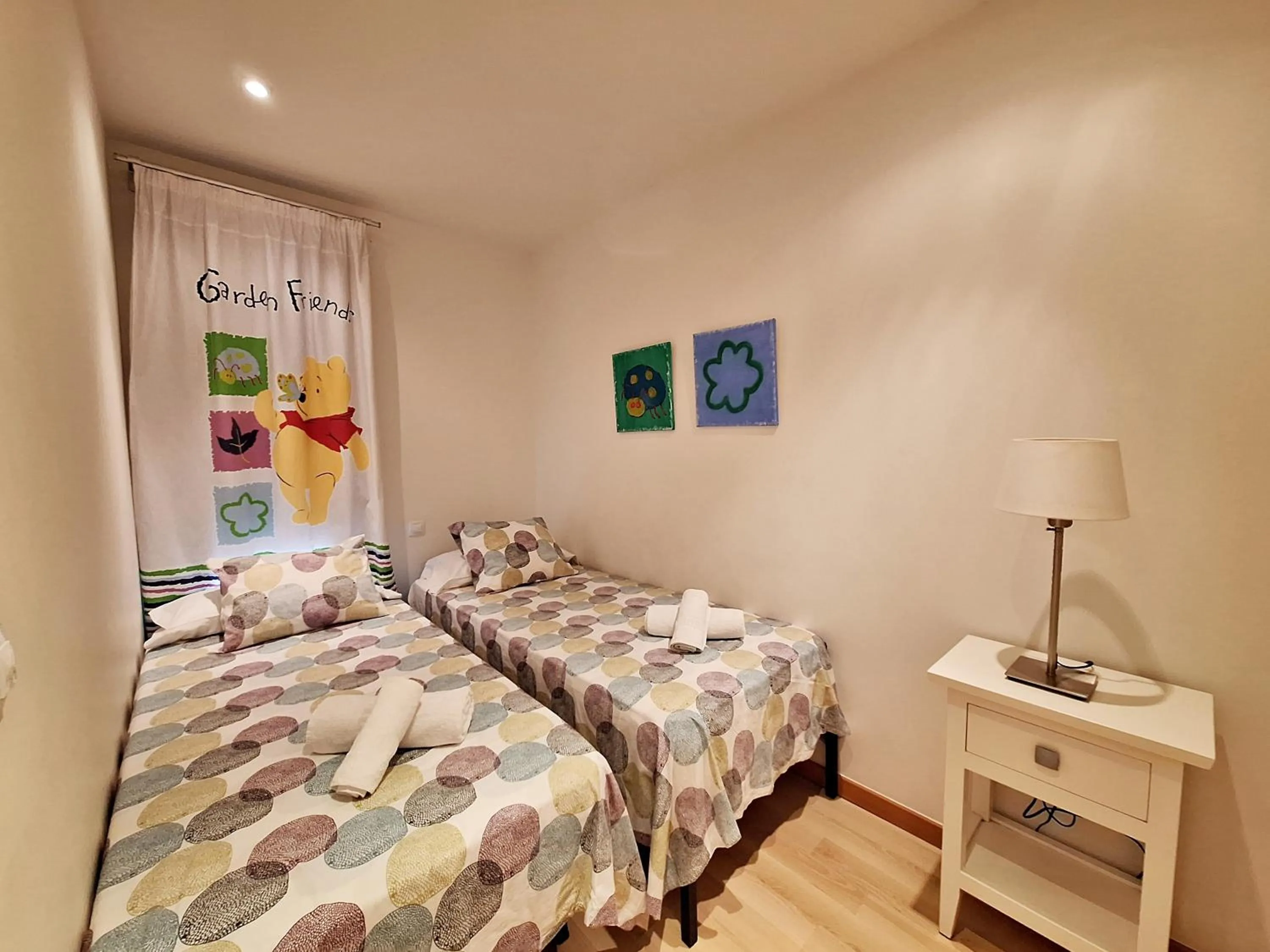 Bedroom, Bed in Apartamentos Alborada III