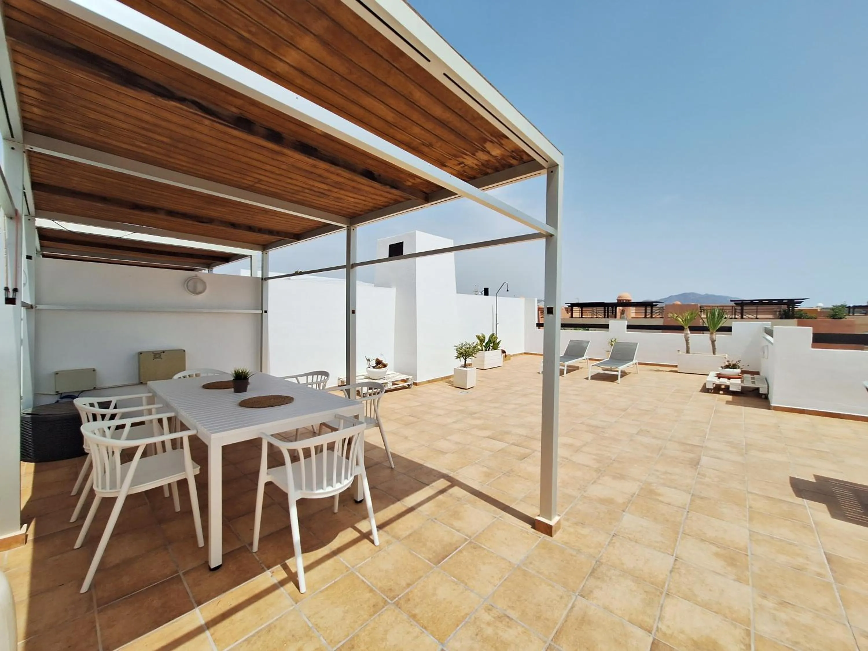 Balcony/Terrace in Apartamentos Alborada III