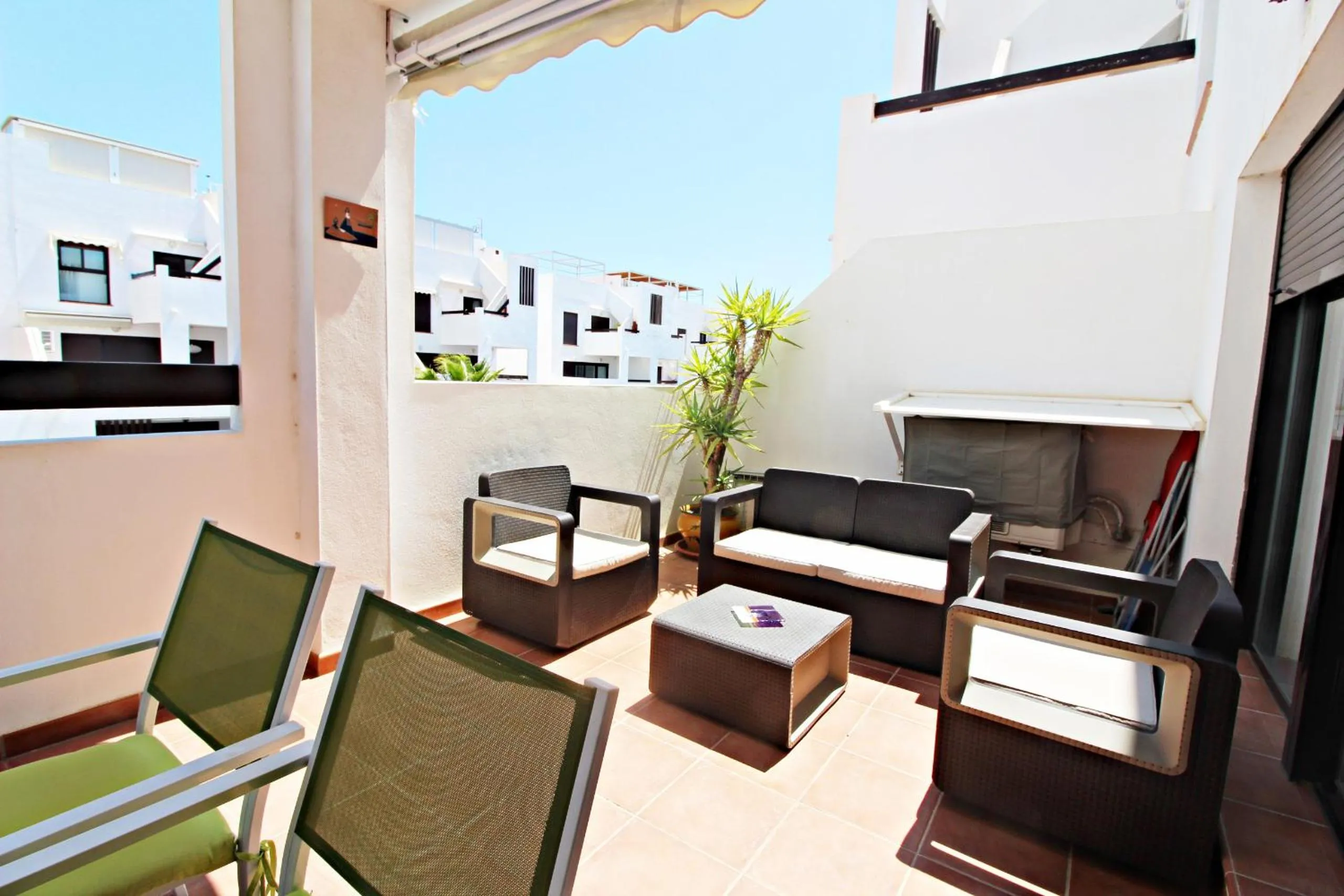 Balcony/Terrace in Apartamentos Alborada III