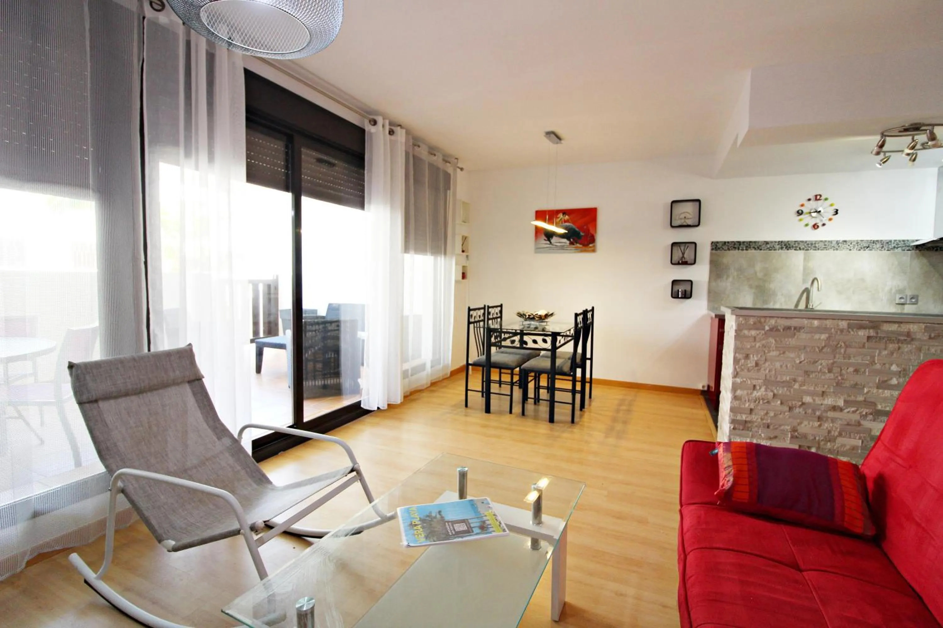 Living room in Apartamentos Alborada III