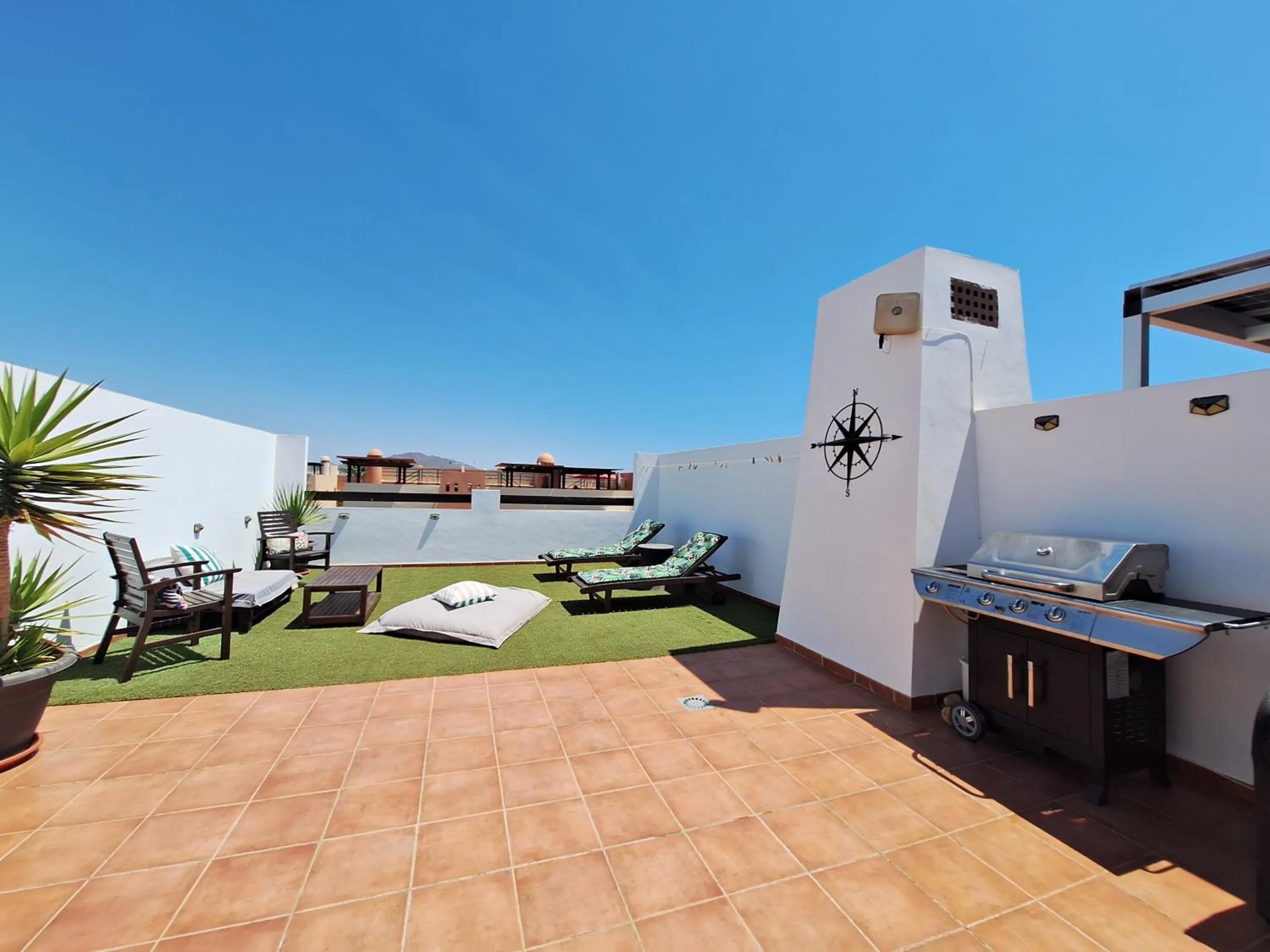Balcony/Terrace in Apartamentos Alborada III