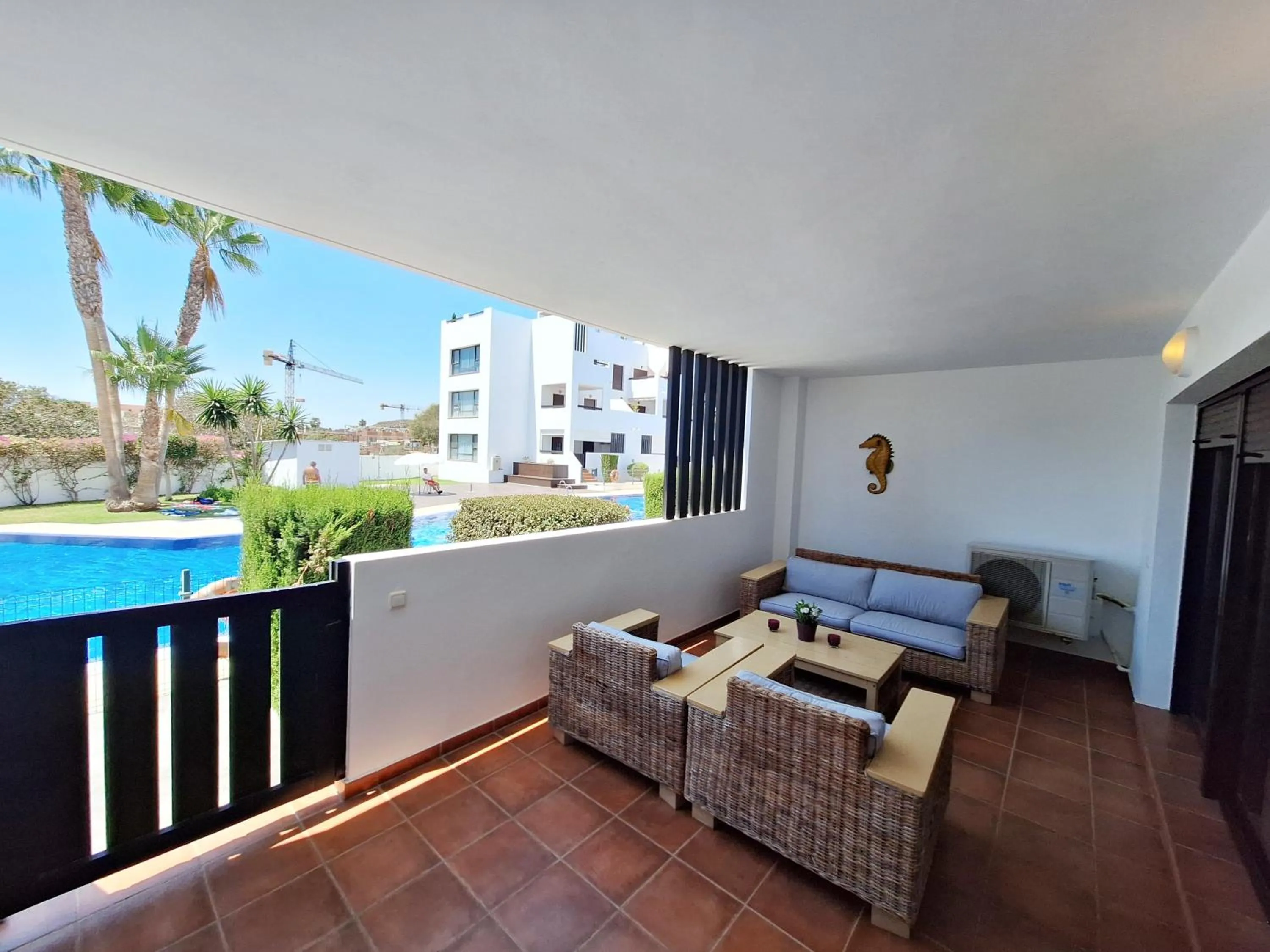 Balcony/Terrace in Apartamentos Alborada III