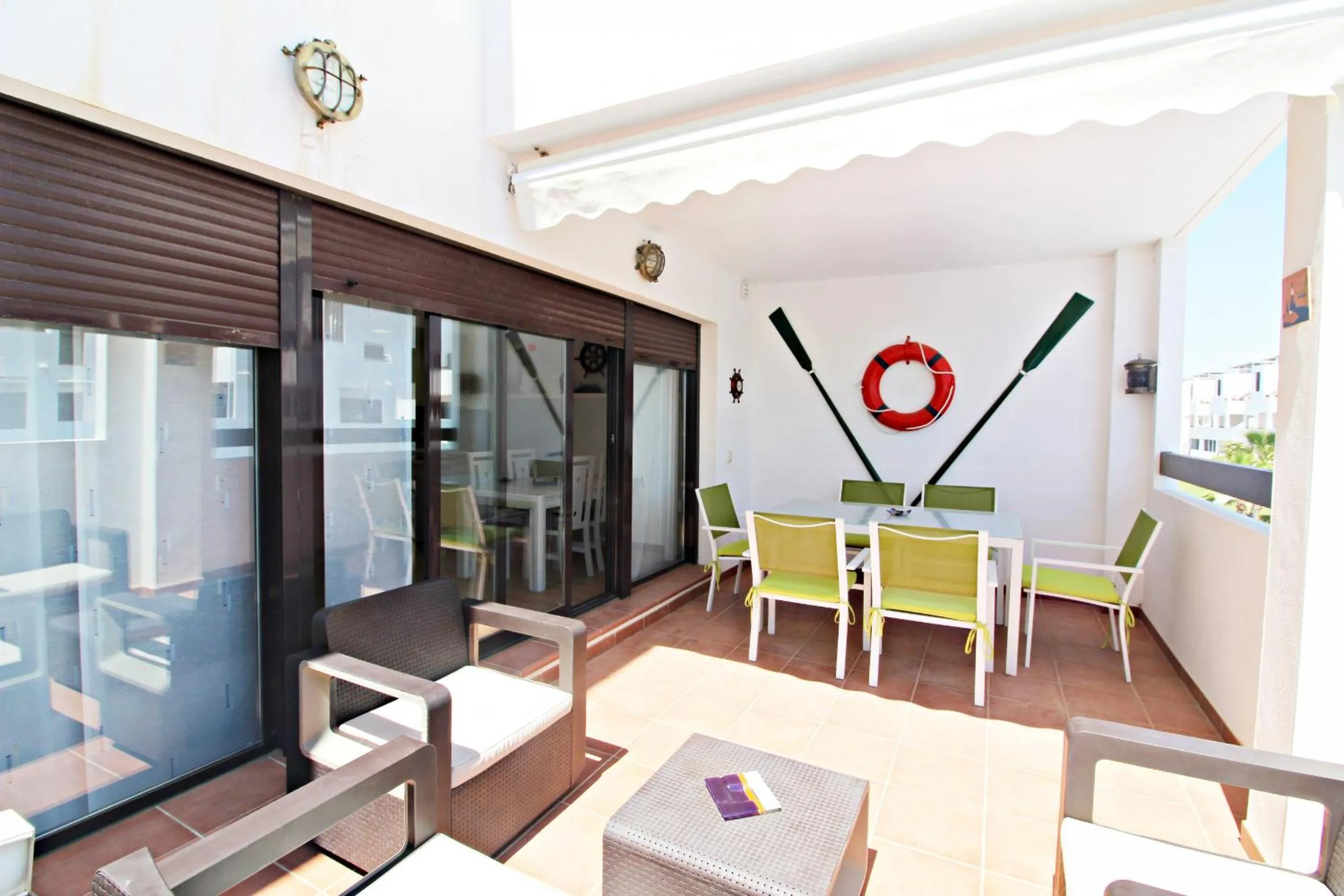 Balcony/Terrace in Apartamentos Alborada III