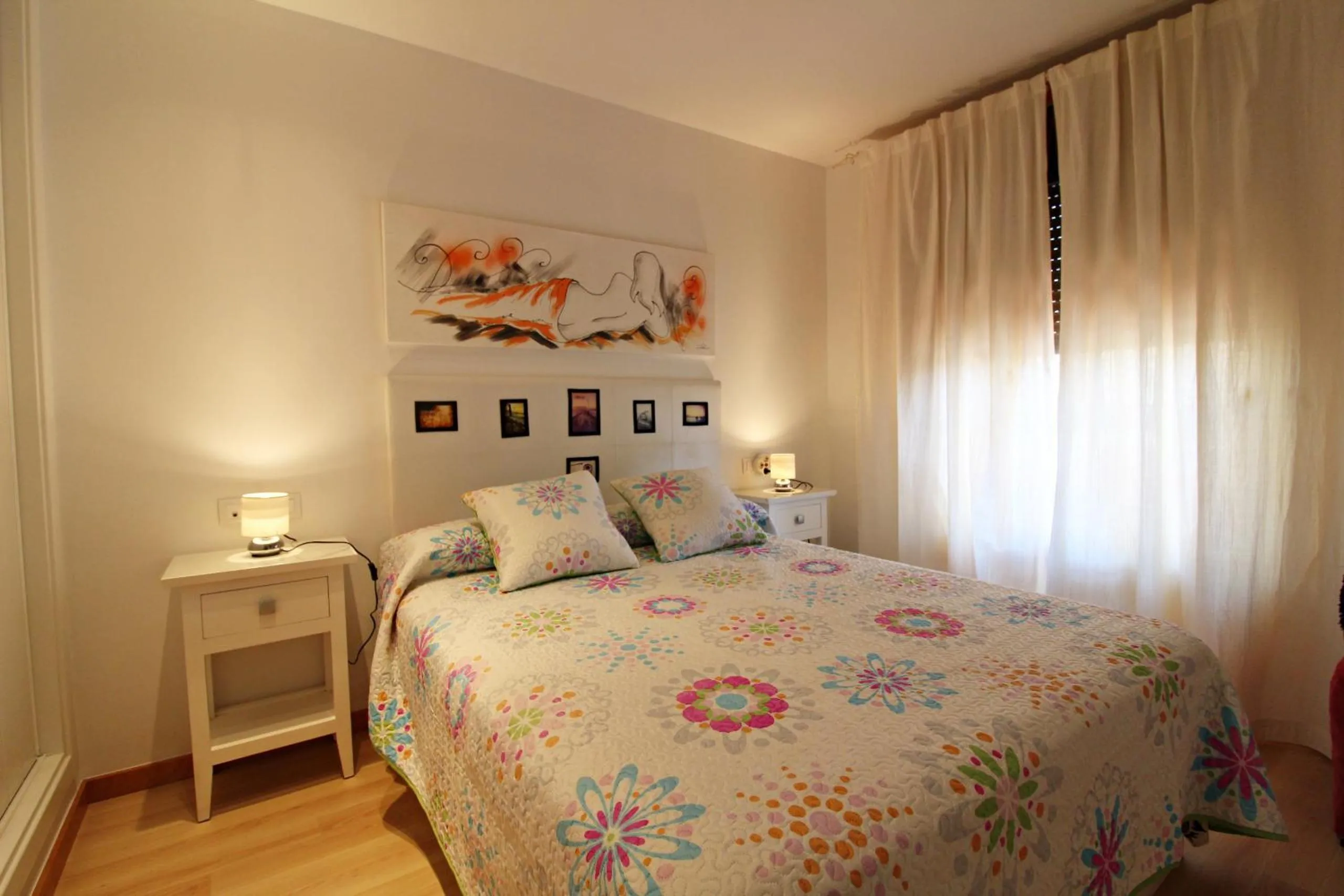 Bedroom, Bed in Apartamentos Alborada III