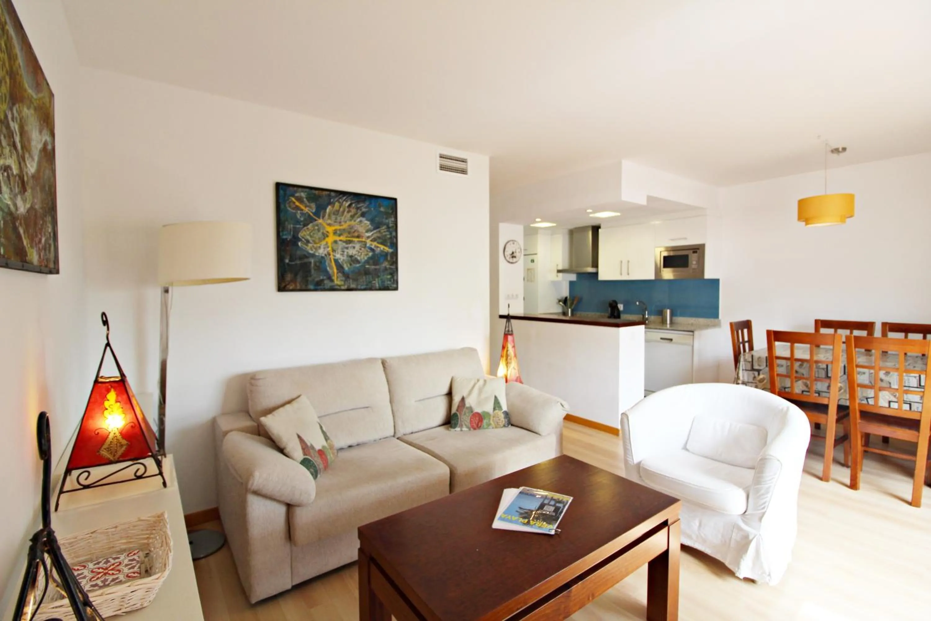 Living room in Apartamentos Alborada III
