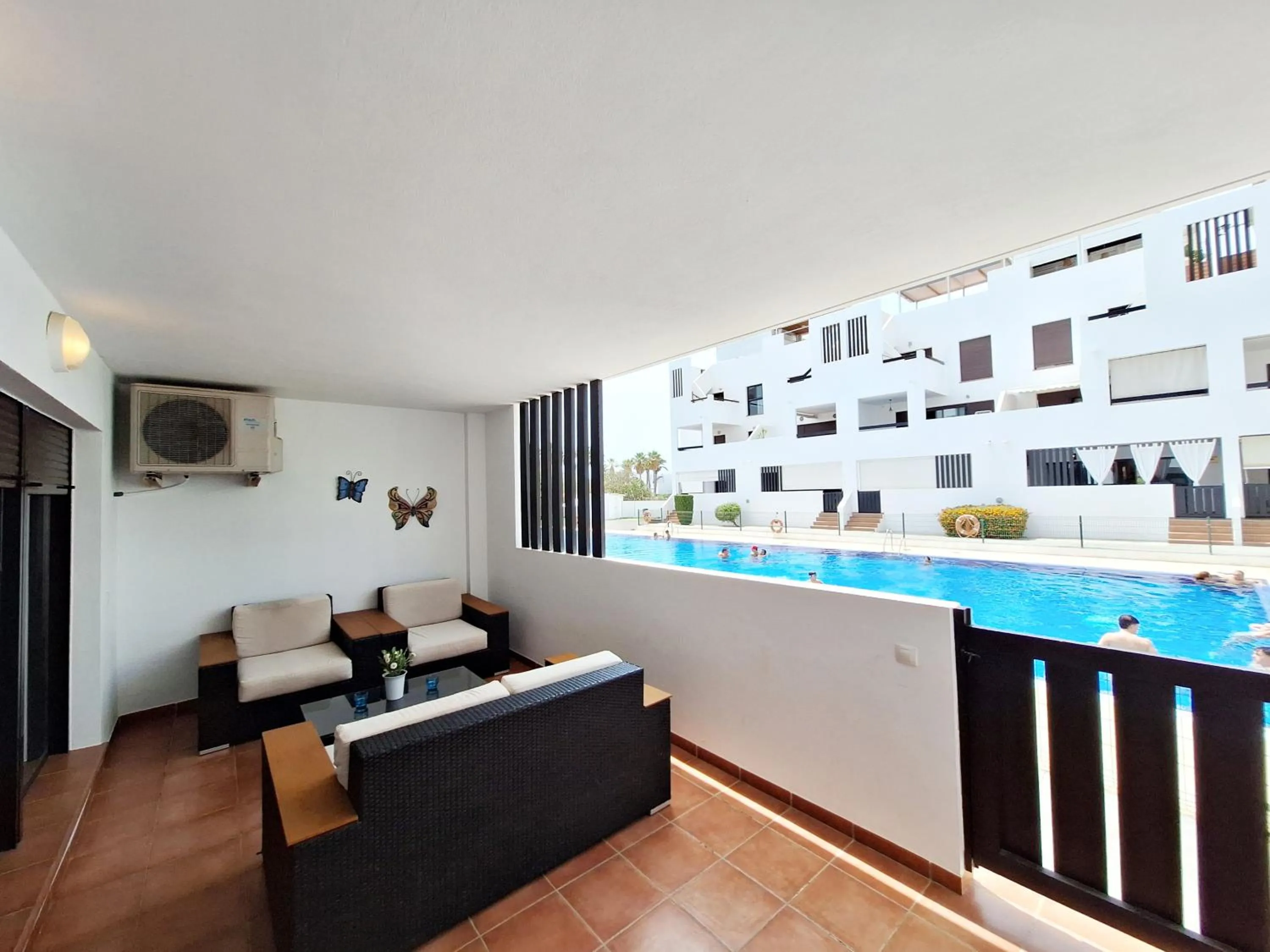 Balcony/Terrace in Apartamentos Alborada III