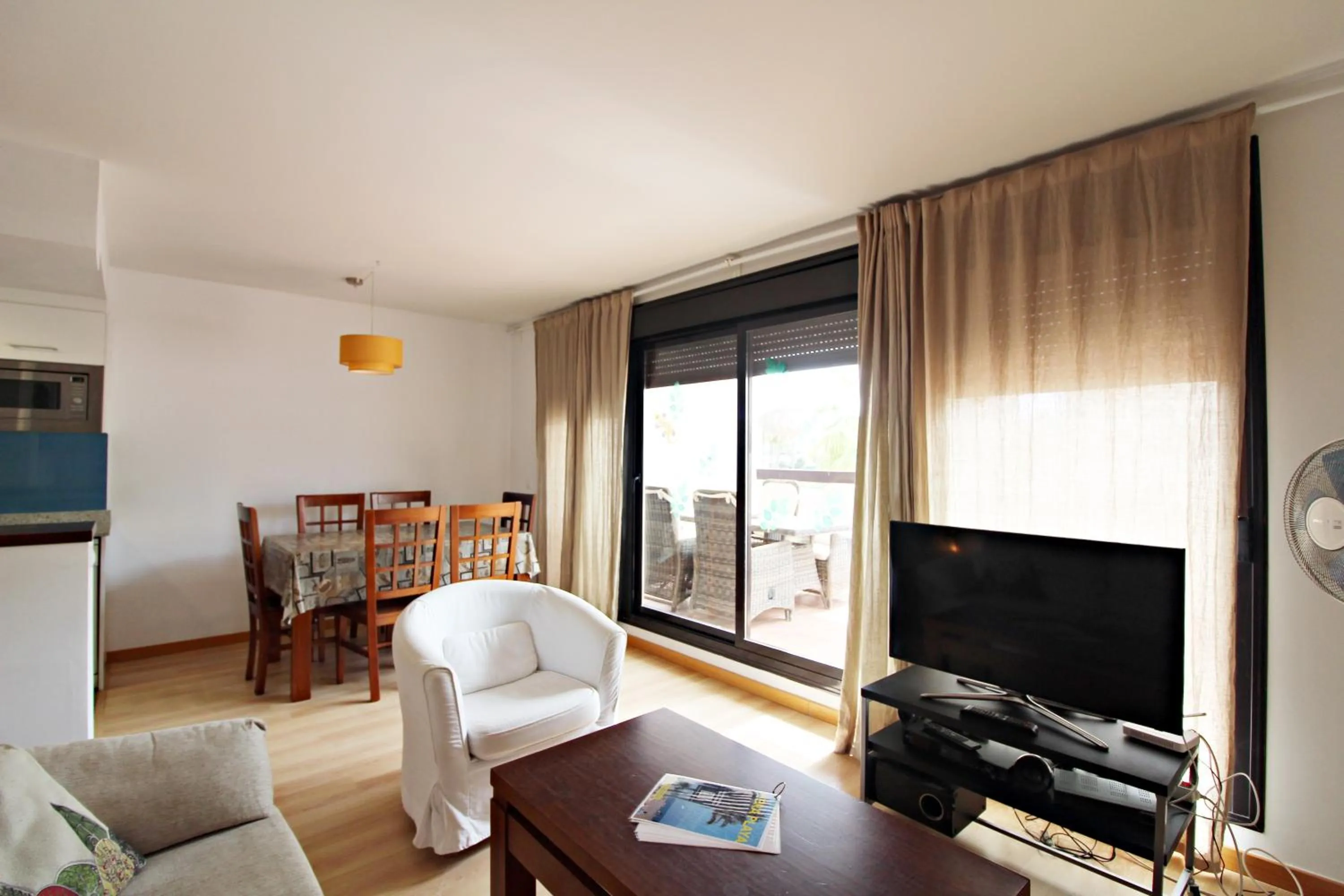 Living room in Apartamentos Alborada III