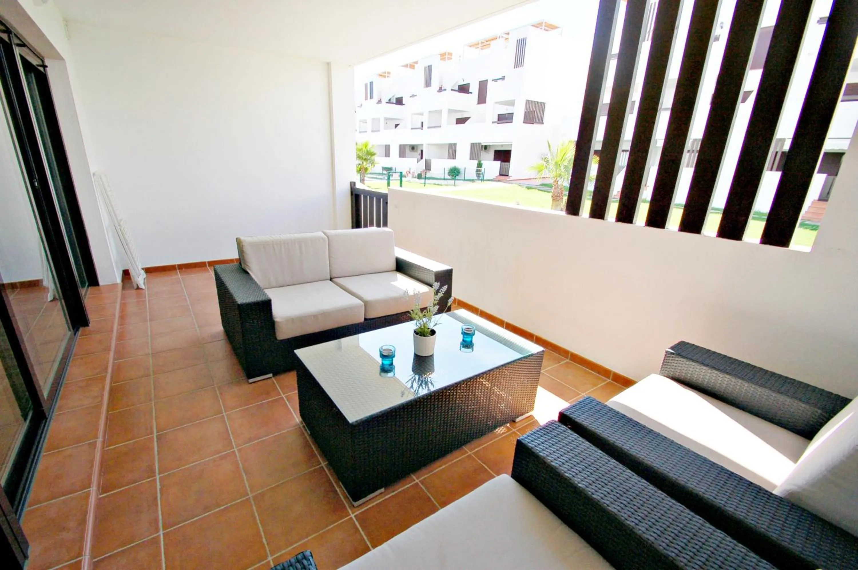 Balcony/Terrace in Apartamentos Alborada III