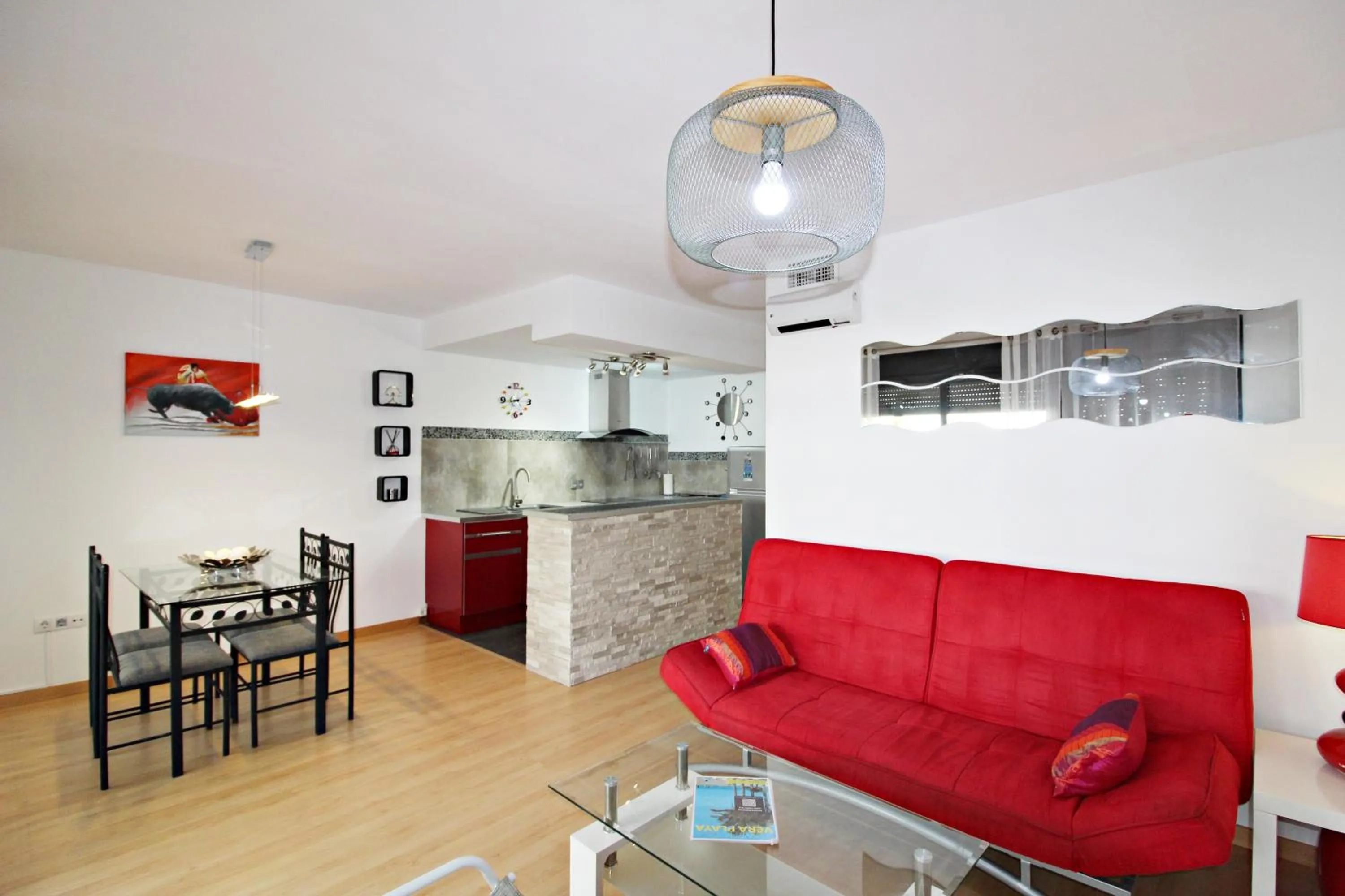 Living room in Apartamentos Alborada III