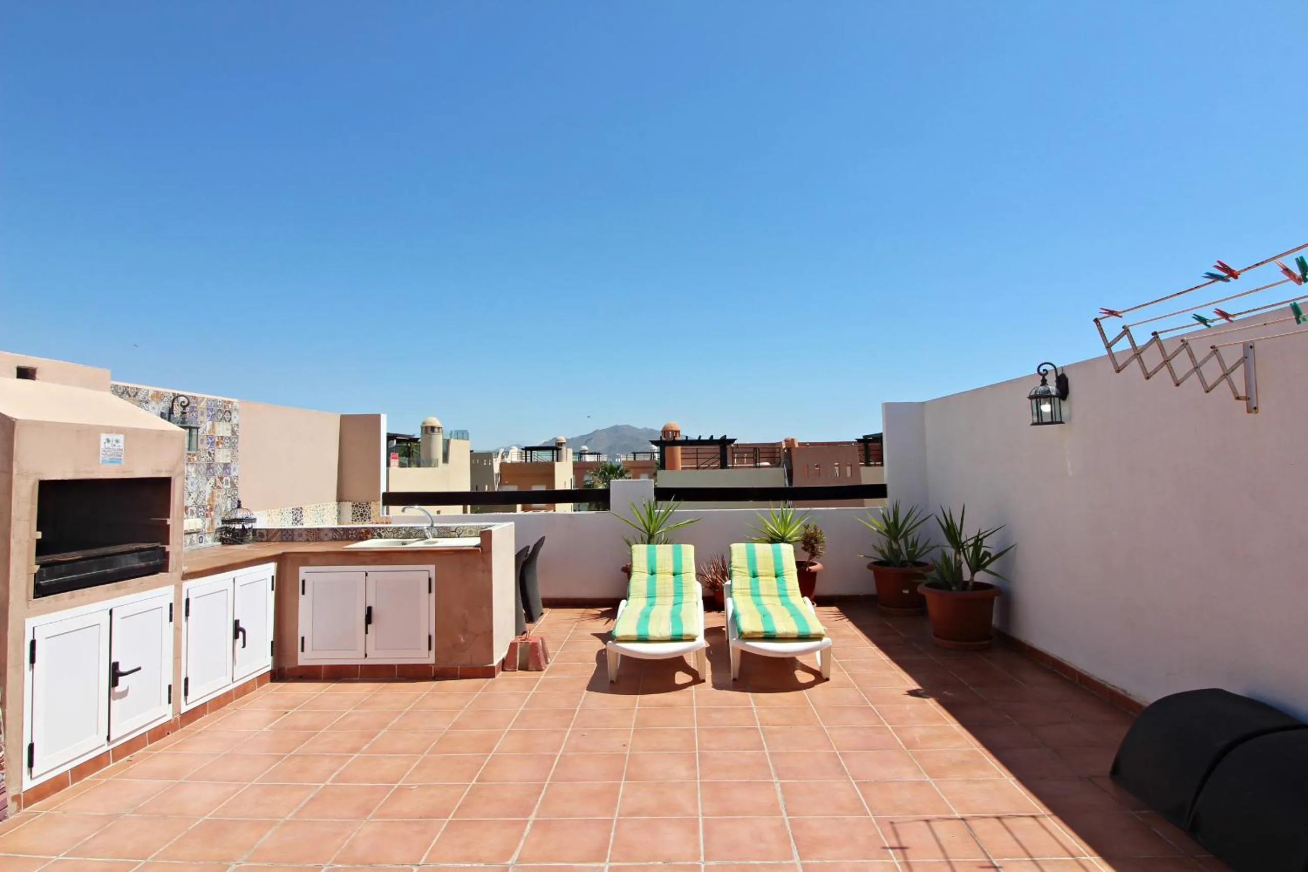 Balcony/Terrace in Apartamentos Alborada III
