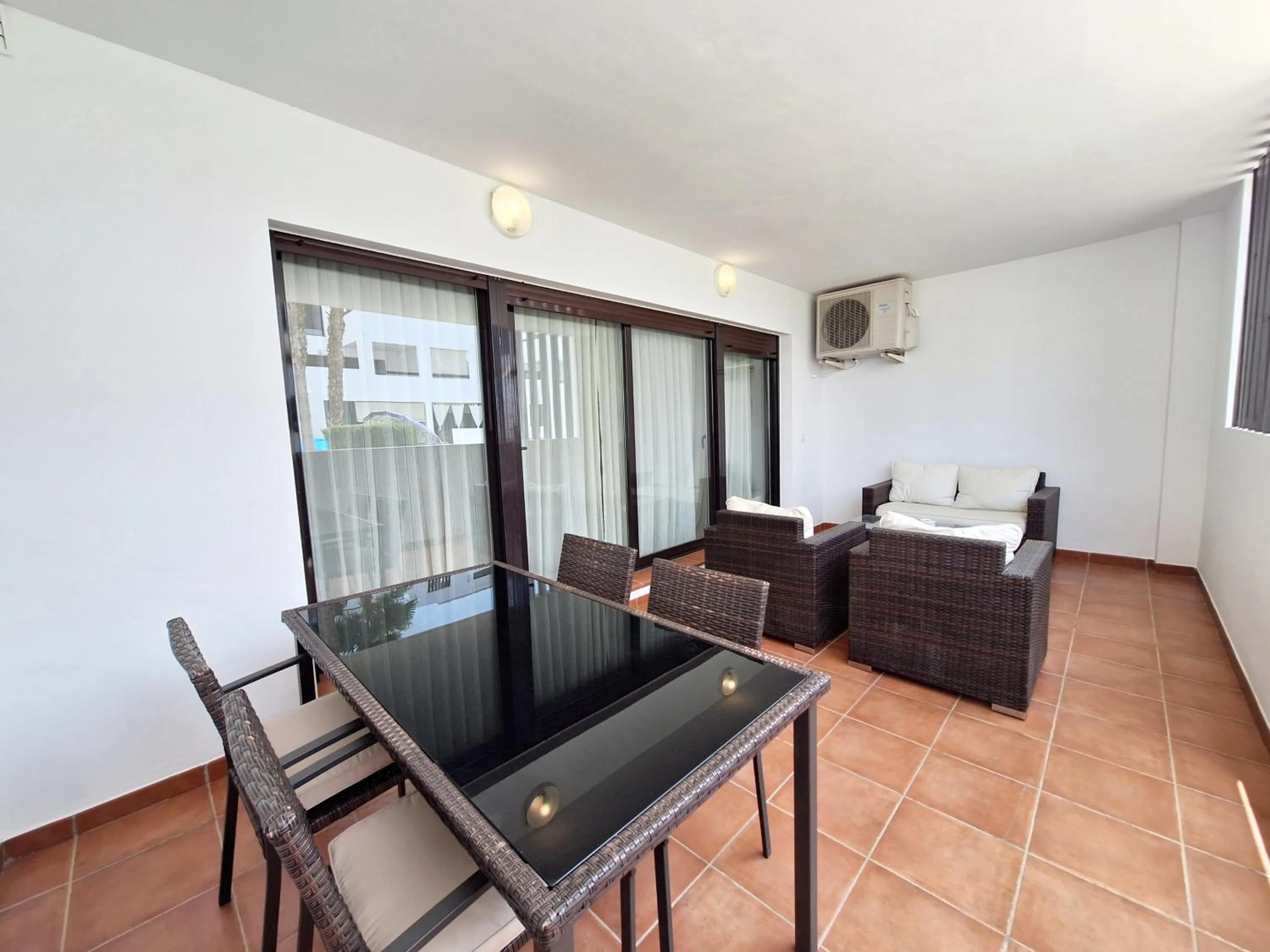 Balcony/Terrace in Apartamentos Alborada III