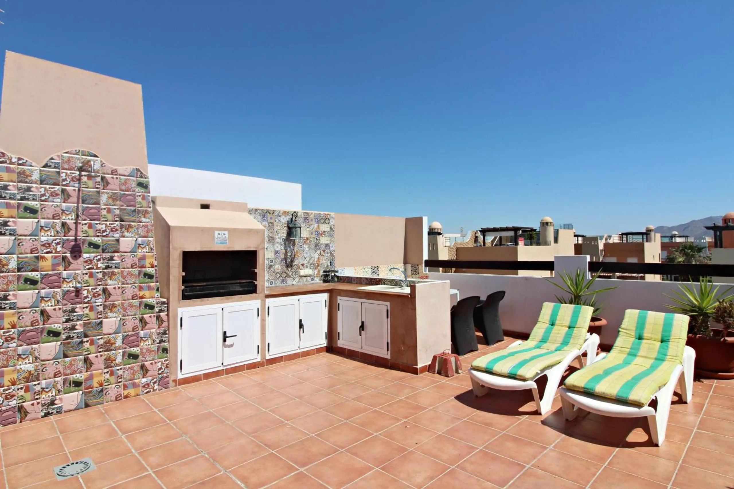 Balcony/Terrace in Apartamentos Alborada III