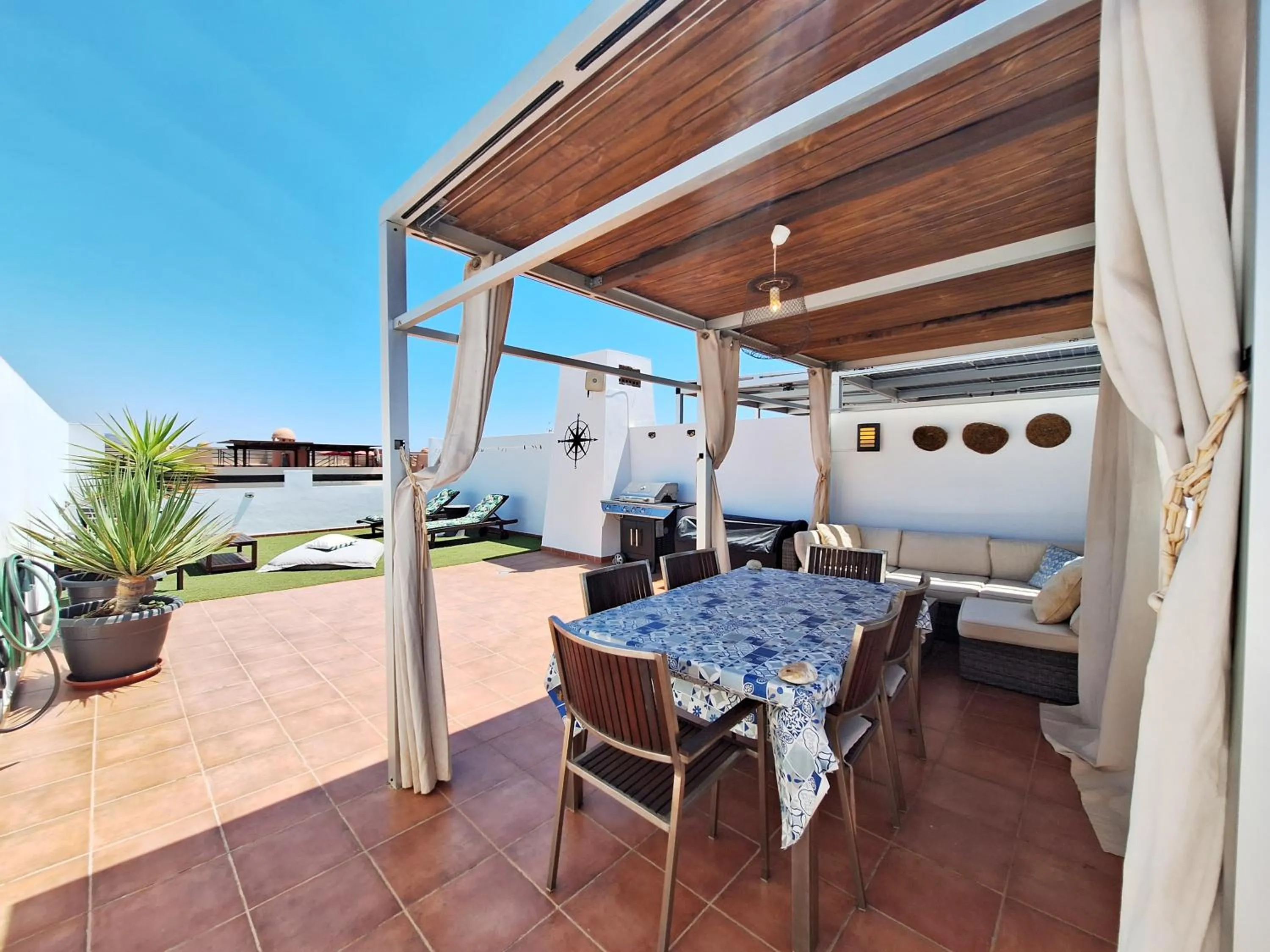 Balcony/Terrace in Apartamentos Alborada III