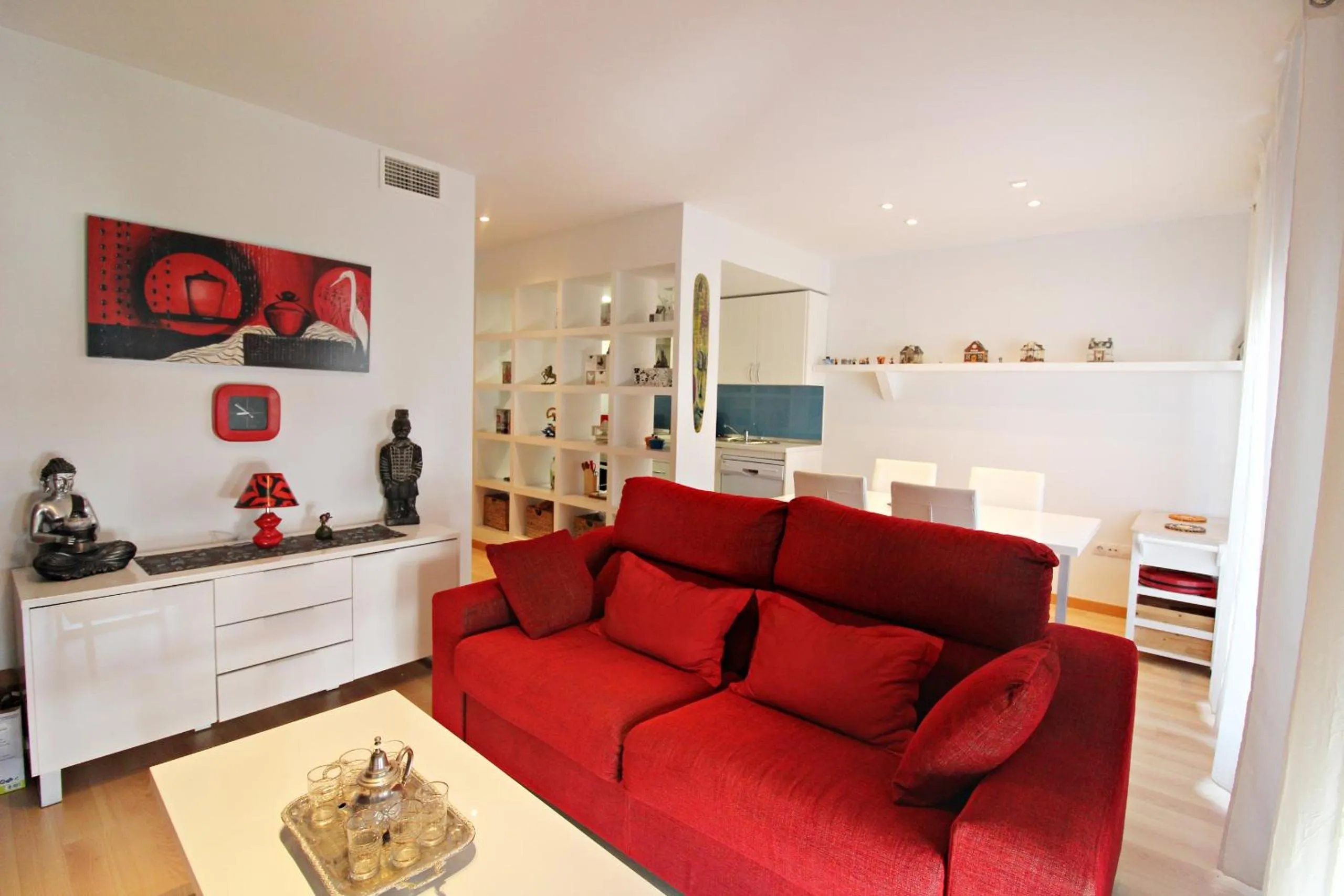 Dining area in Apartamentos Alborada III