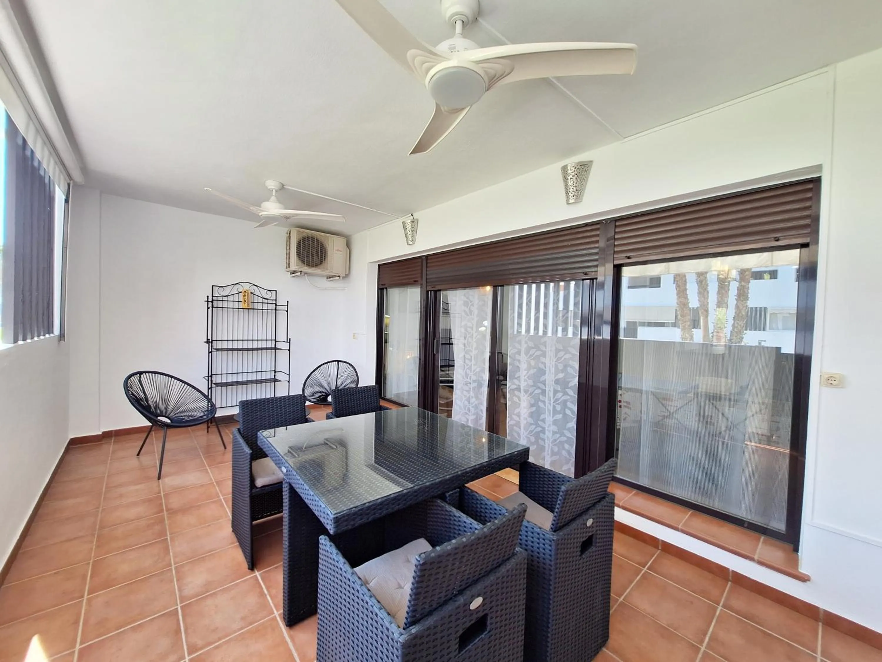 Balcony/Terrace in Apartamentos Alborada III