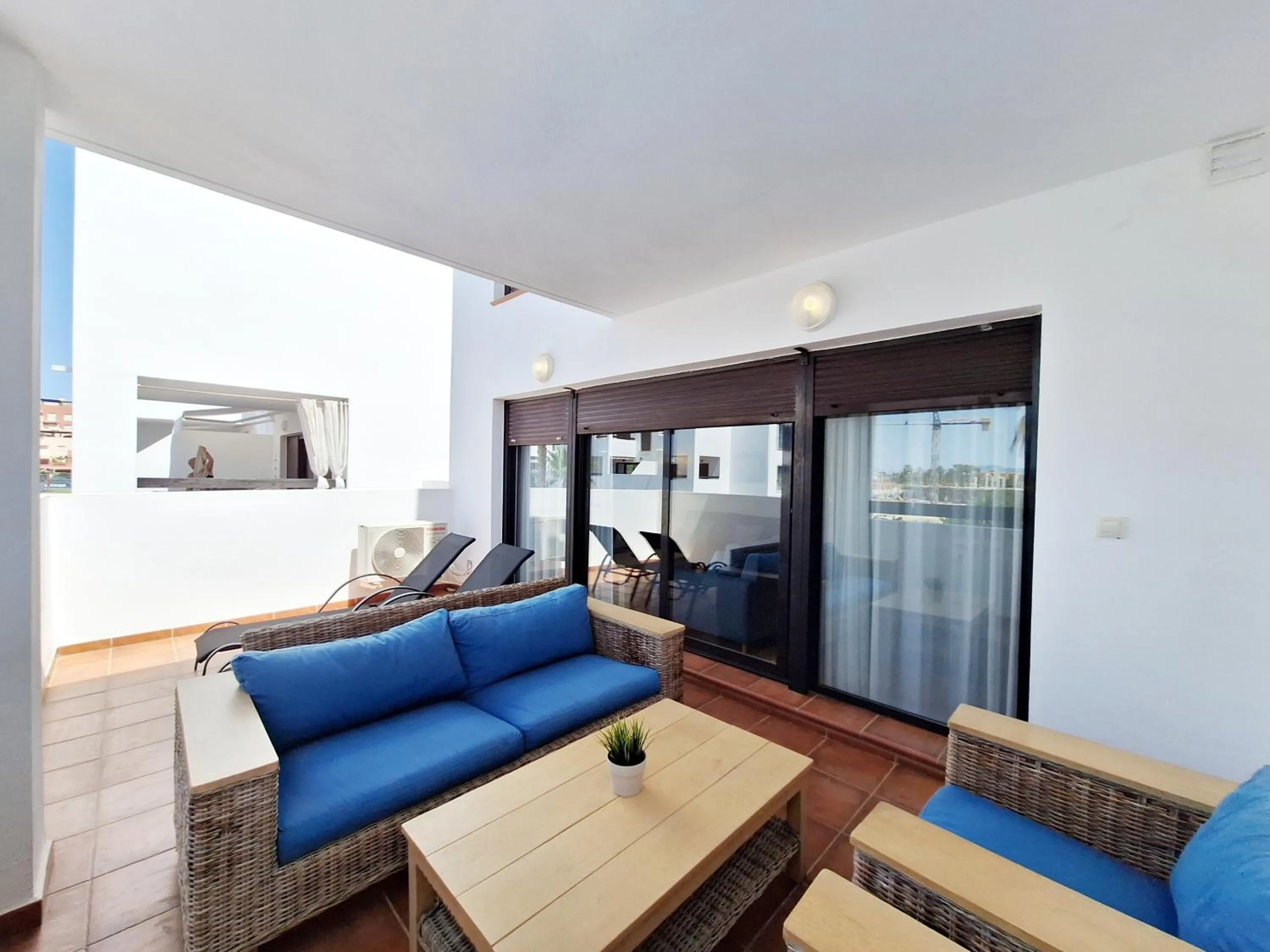 Balcony/Terrace in Apartamentos Alborada III
