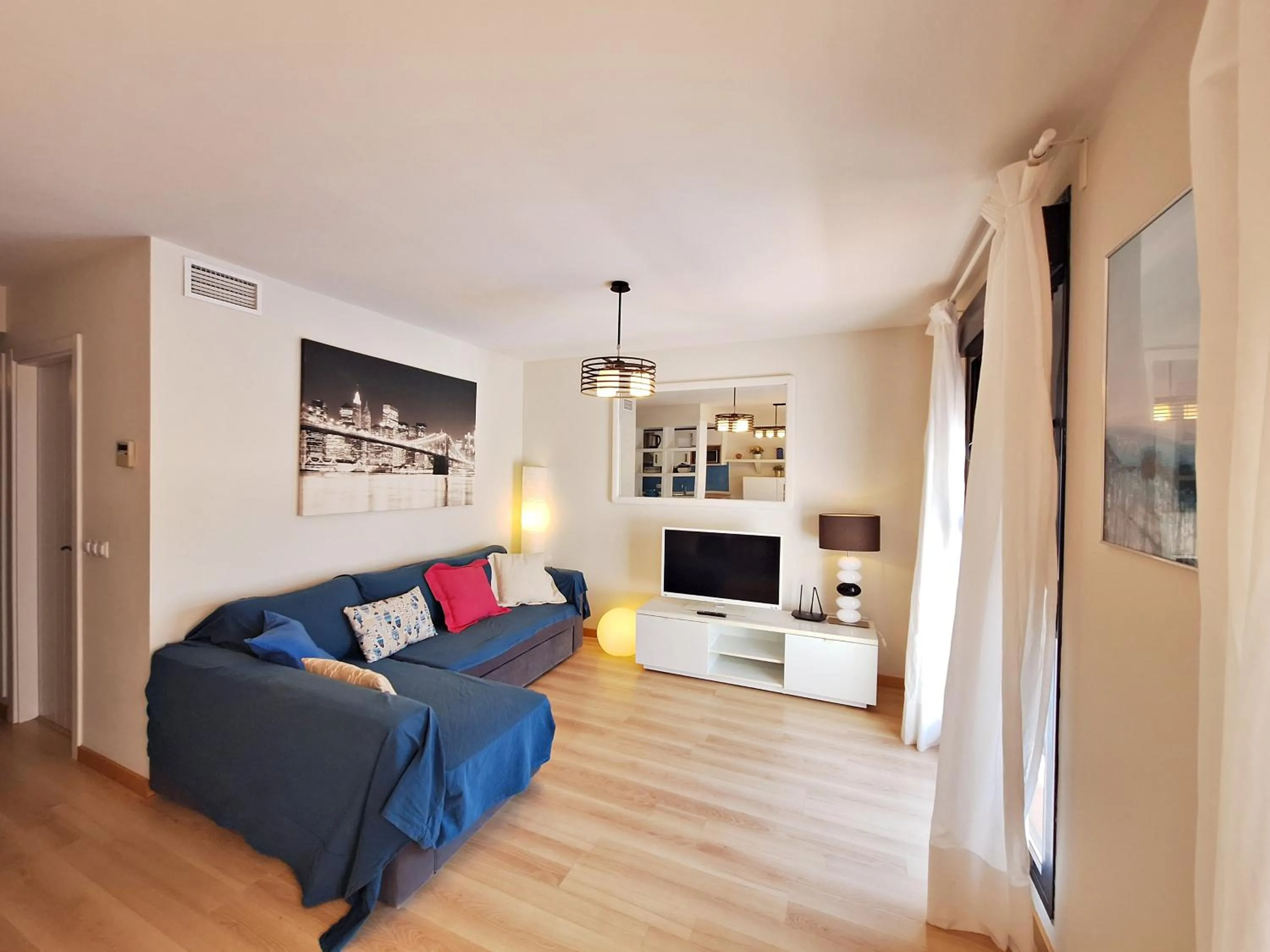 Living room in Apartamentos Alborada III