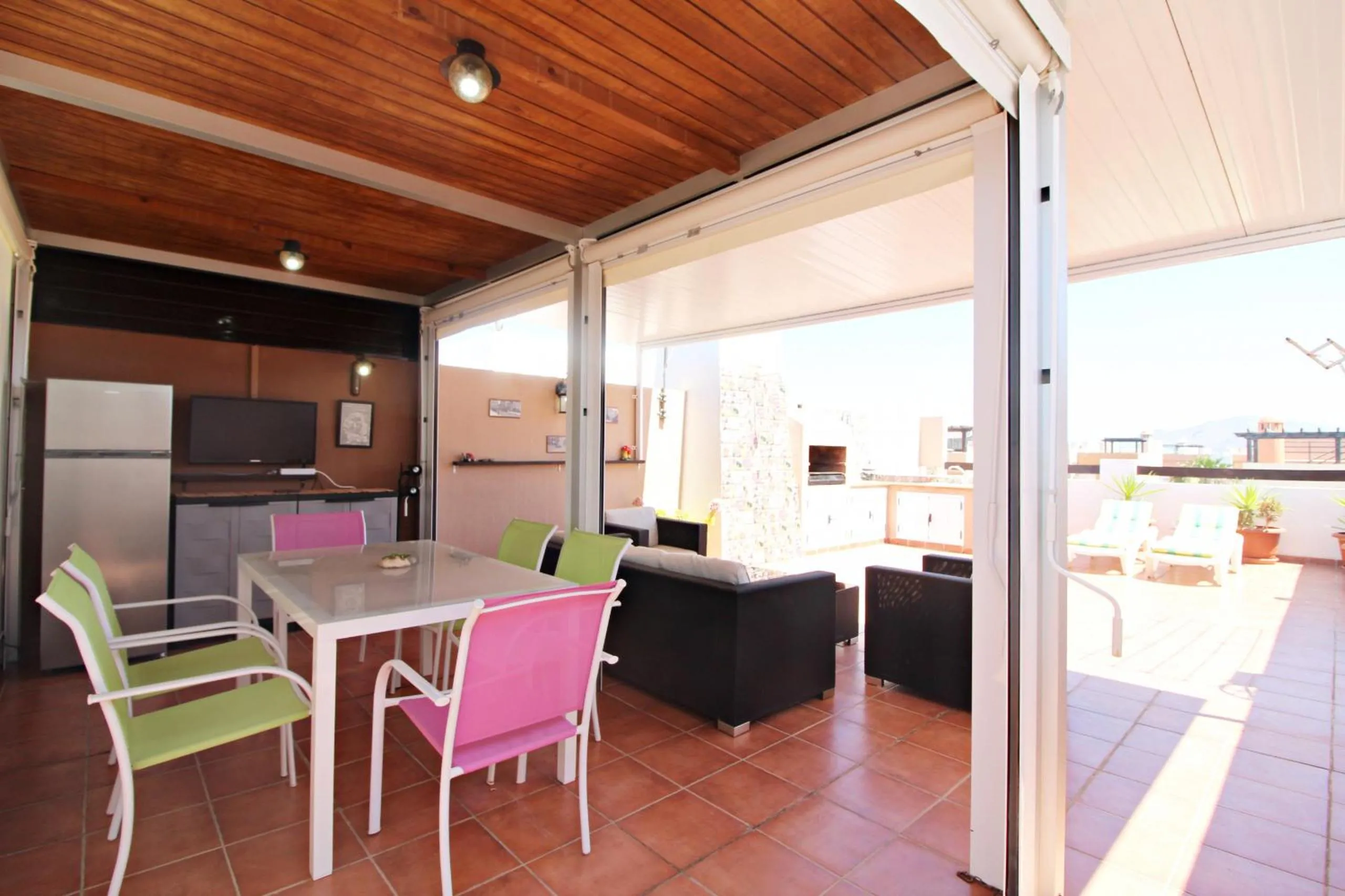 Balcony/Terrace in Apartamentos Alborada III