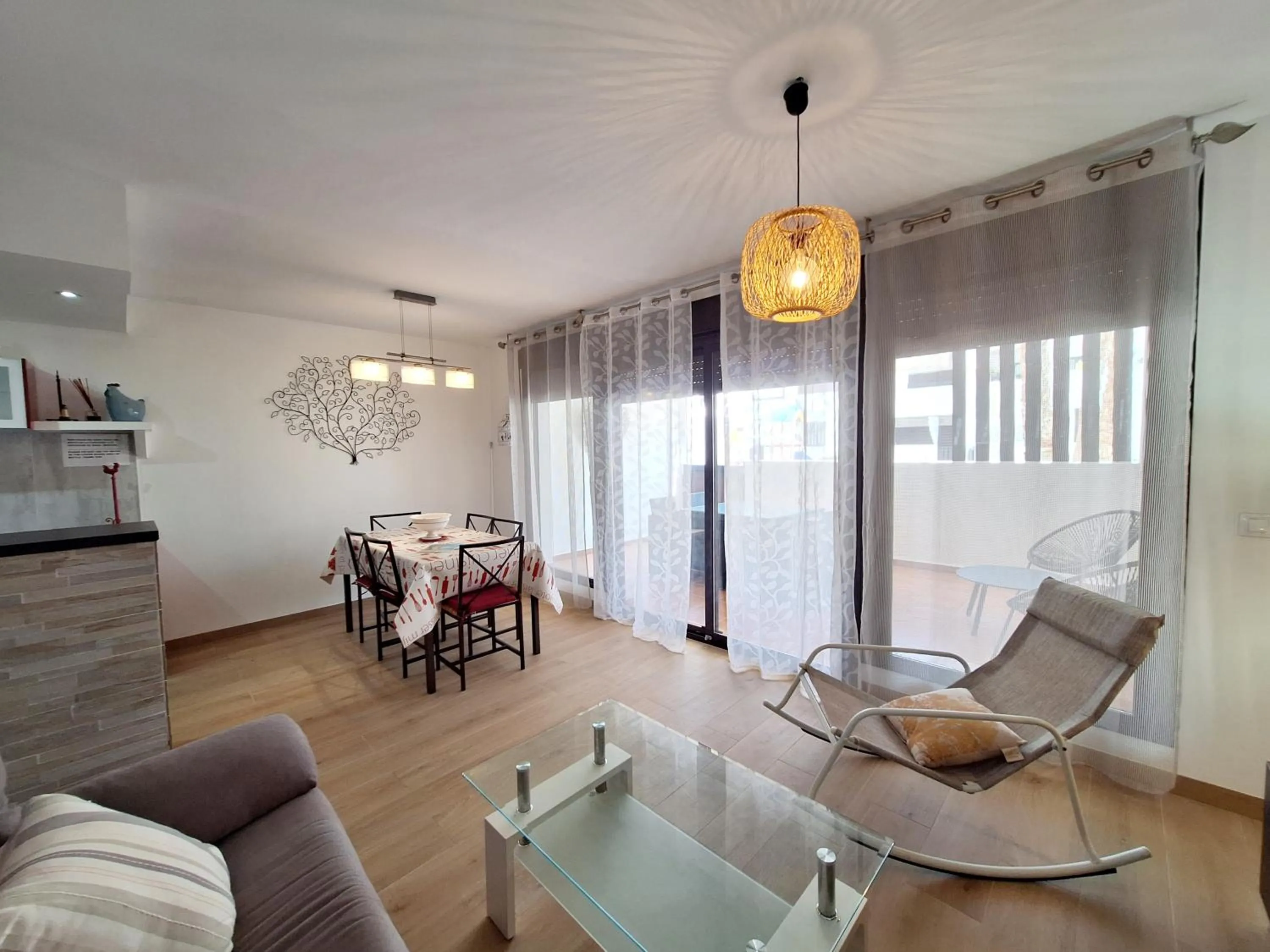 Living room in Apartamentos Alborada III