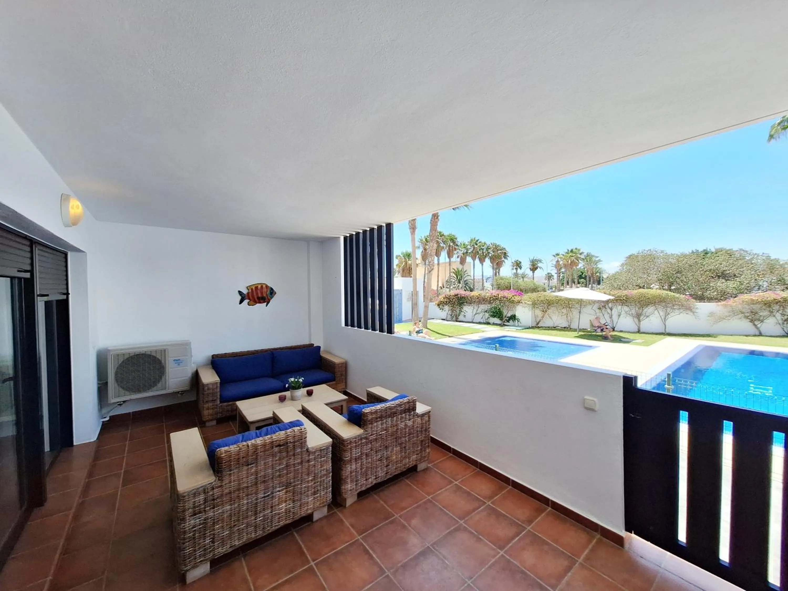 Balcony/Terrace in Apartamentos Alborada III