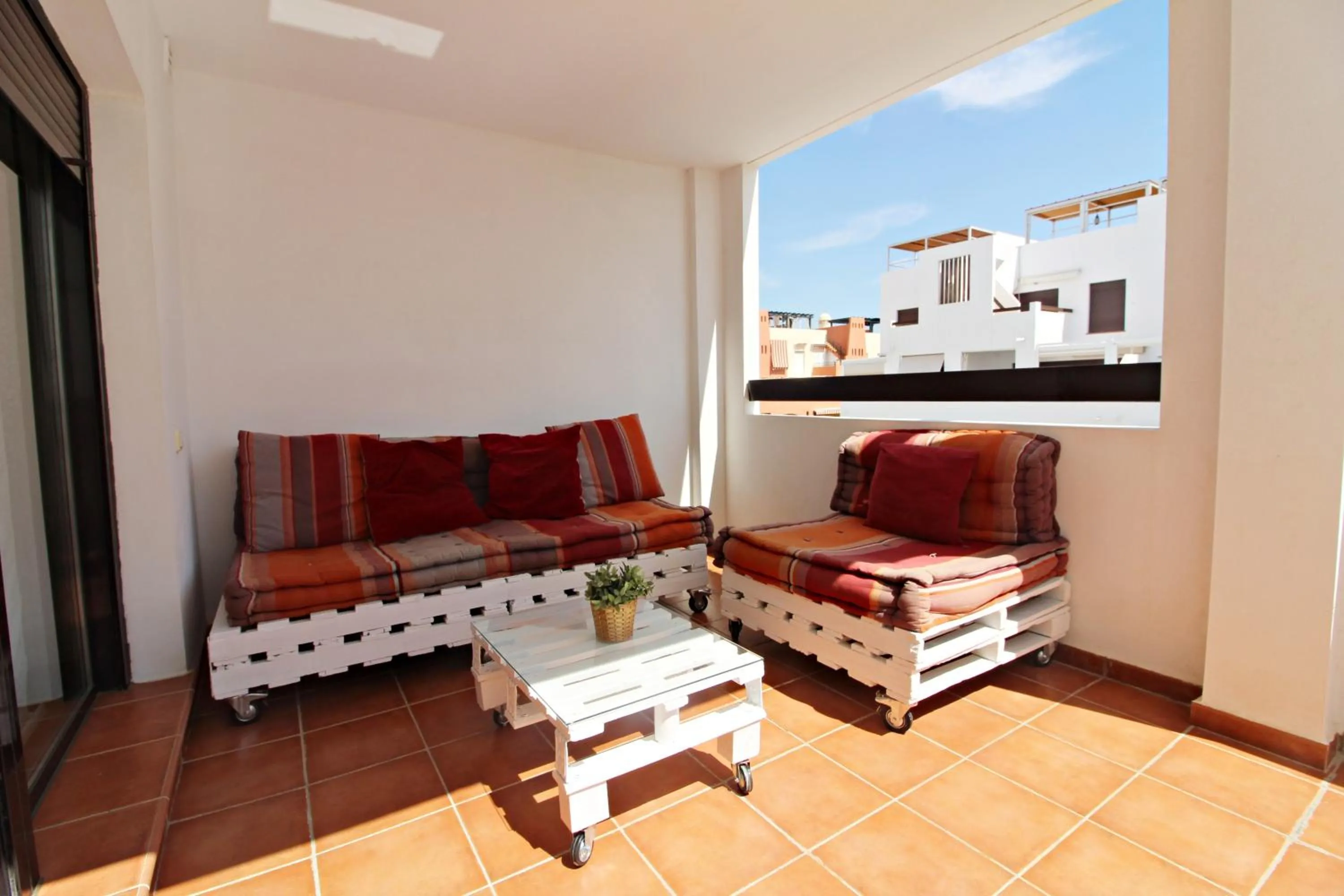 Balcony/Terrace in Apartamentos Alborada III