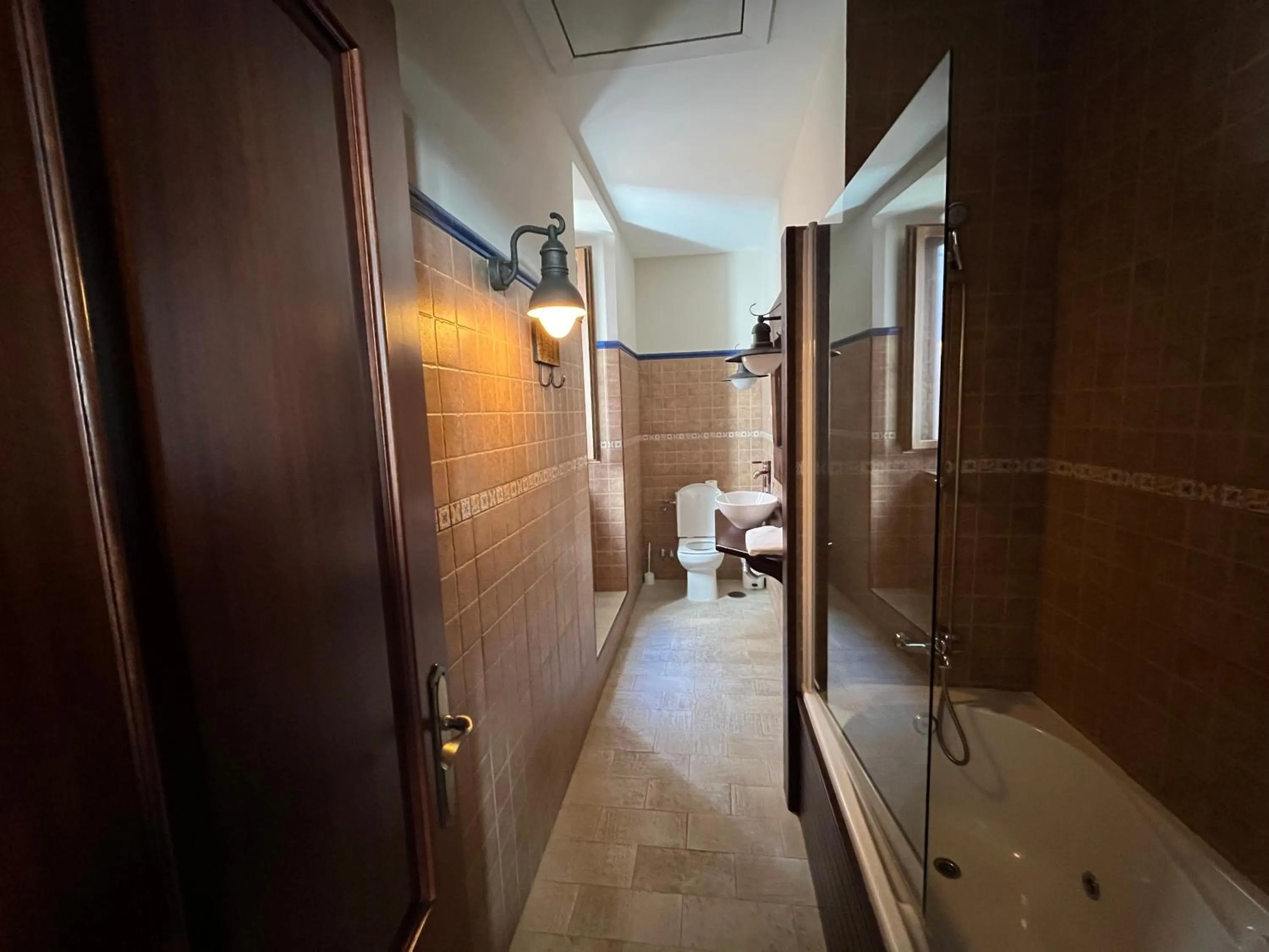 Shower in Hotel Cabo Ortegal