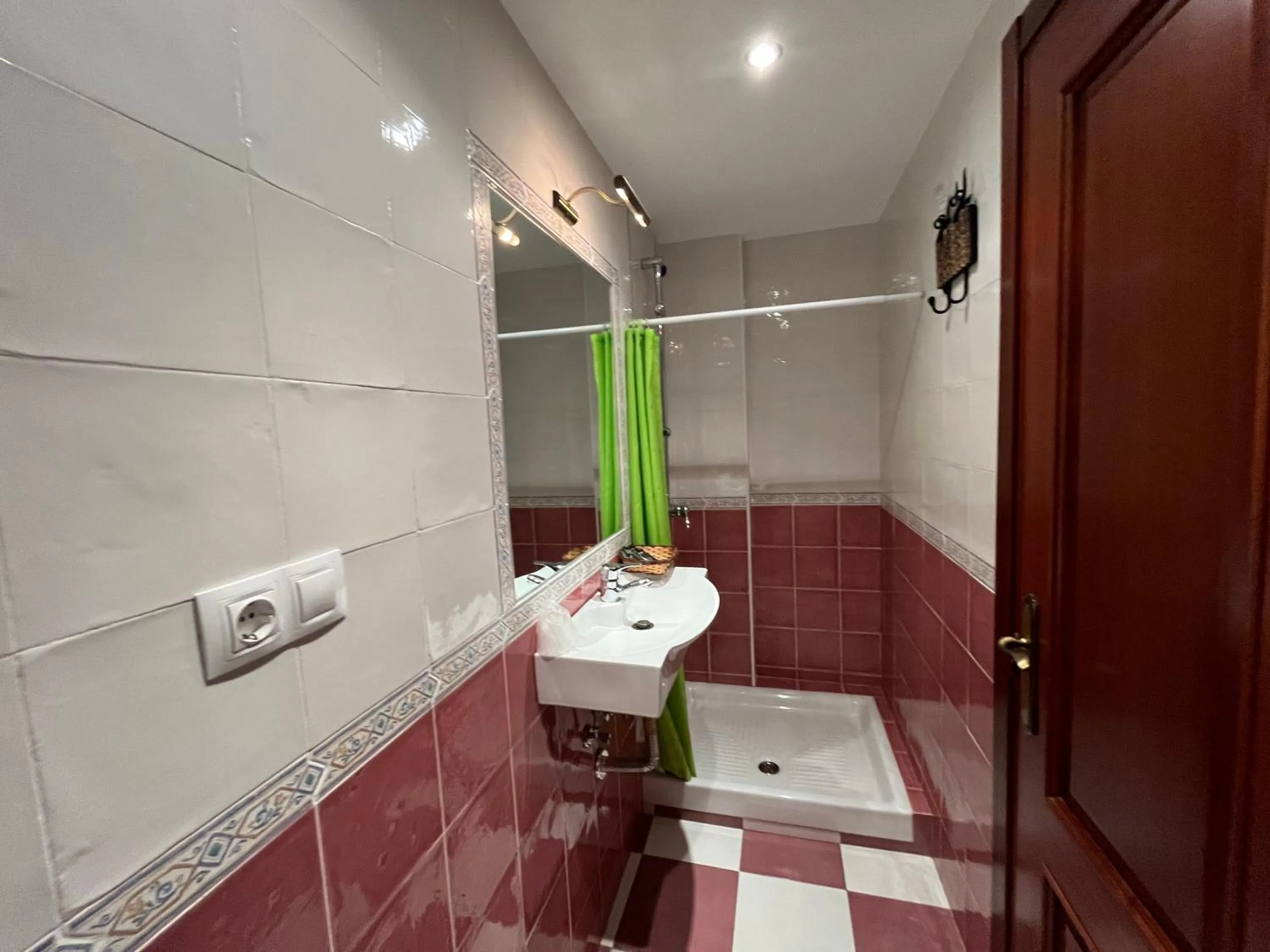 Shower in Hotel Cabo Ortegal