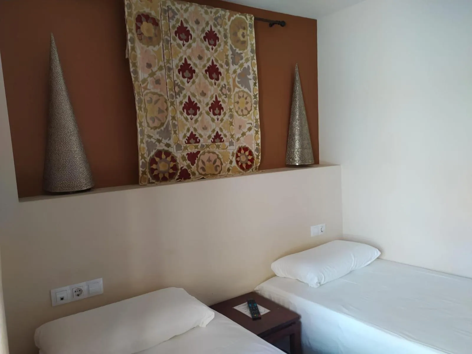 Bed in Hotel Cabo Ortegal