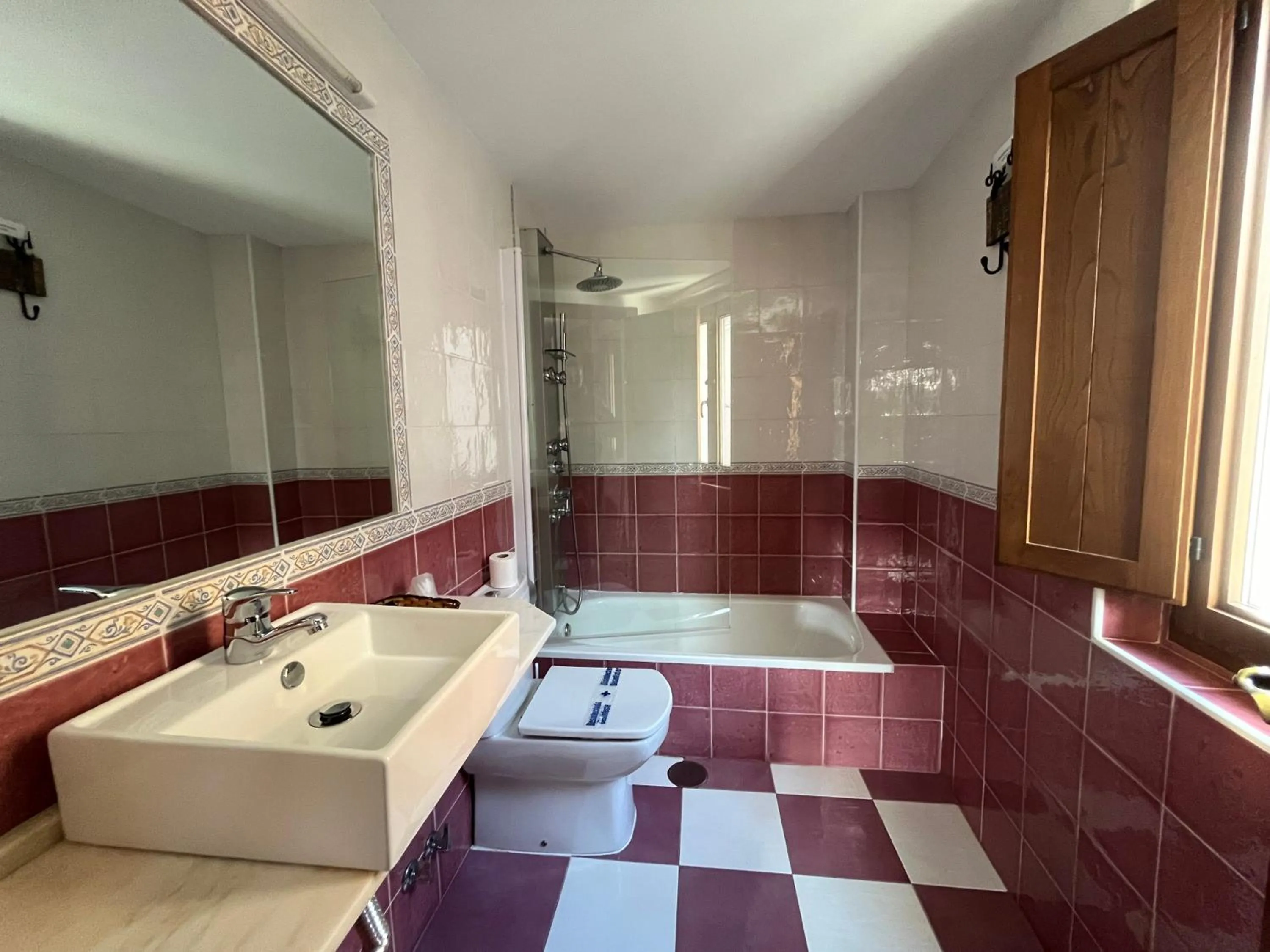 Shower in Hotel Cabo Ortegal