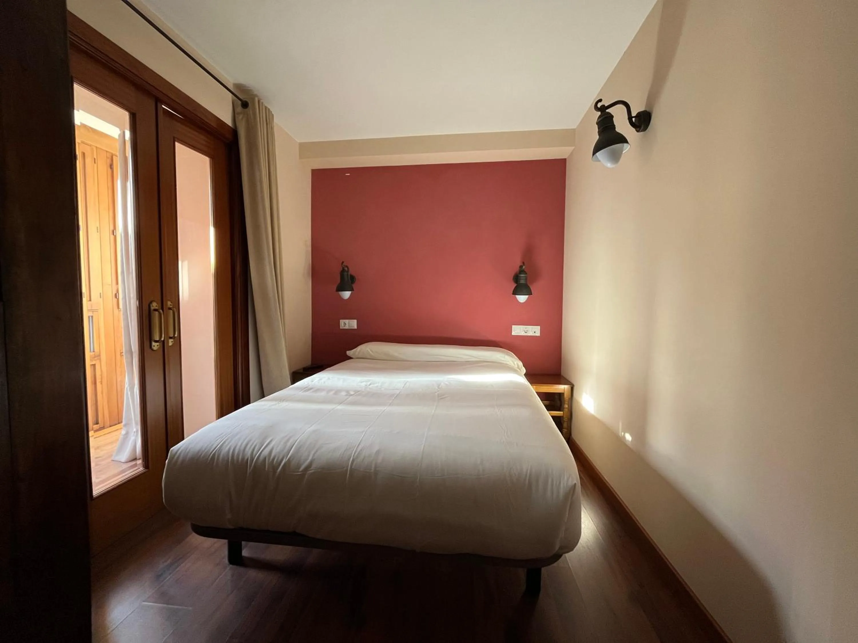 Bed in Hotel Cabo Ortegal