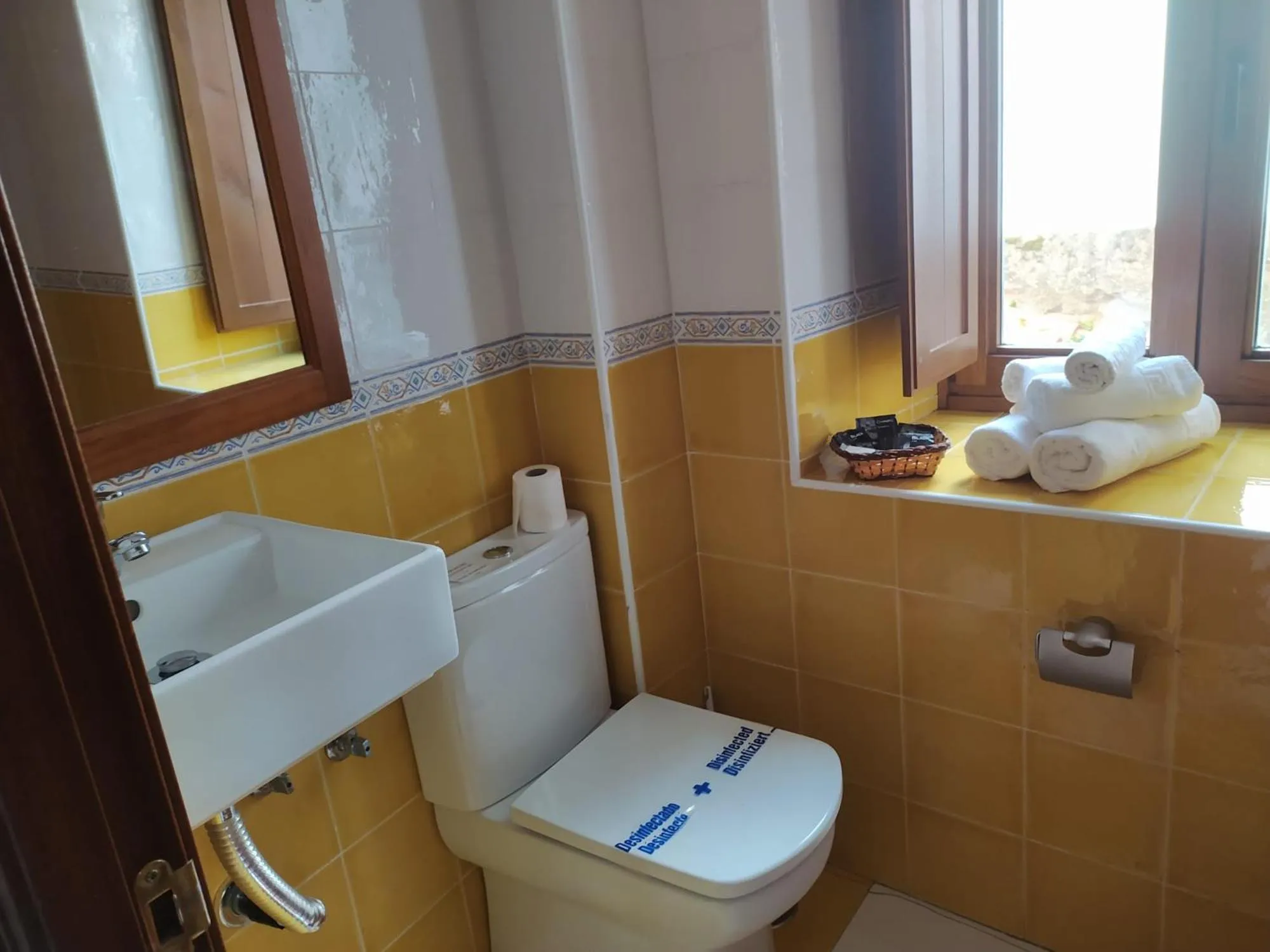 Toilet in Hotel Cabo Ortegal