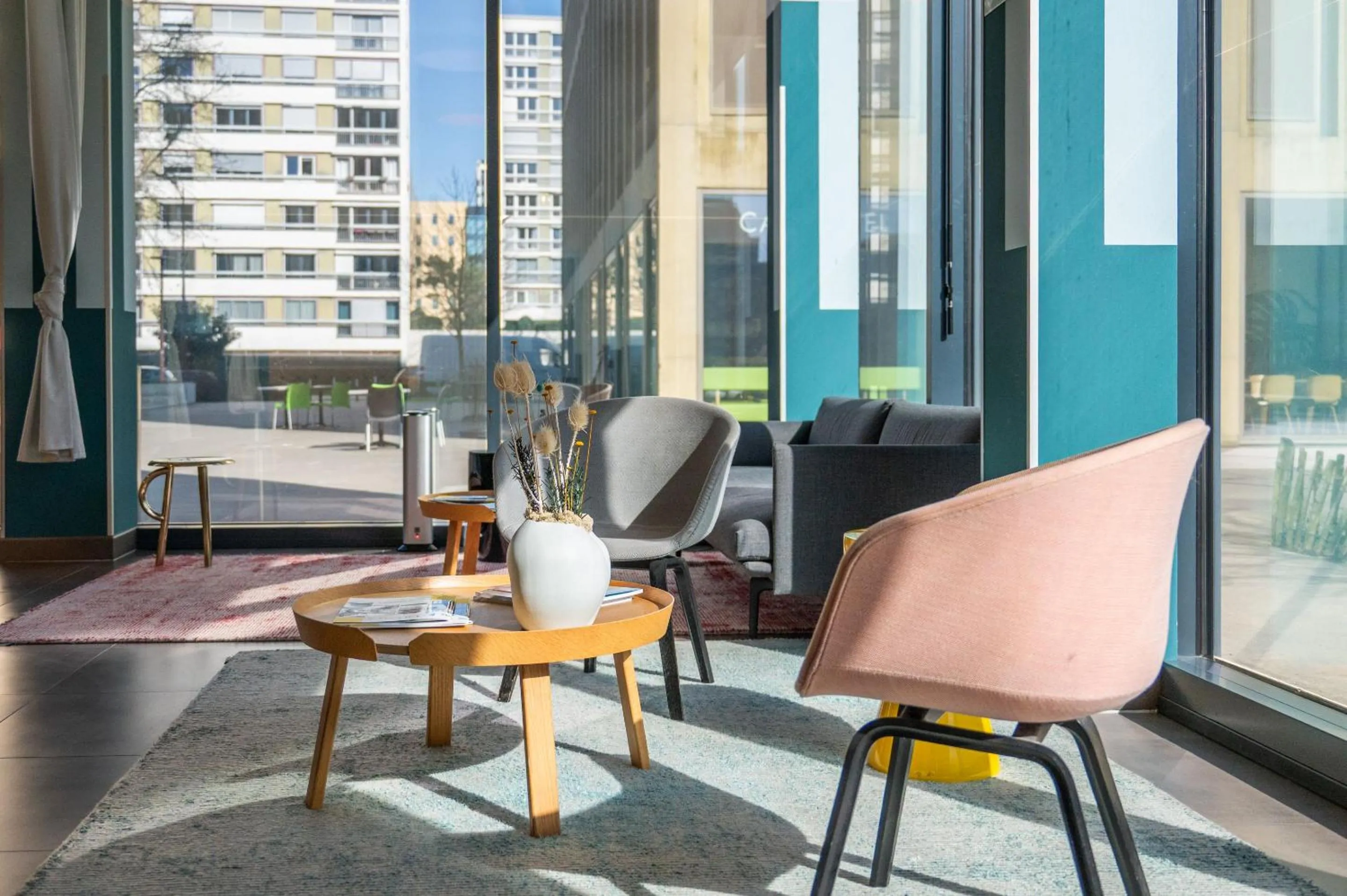 Lobby or reception in Appart'Hotel Odalys City - Nantes Cité des congrès