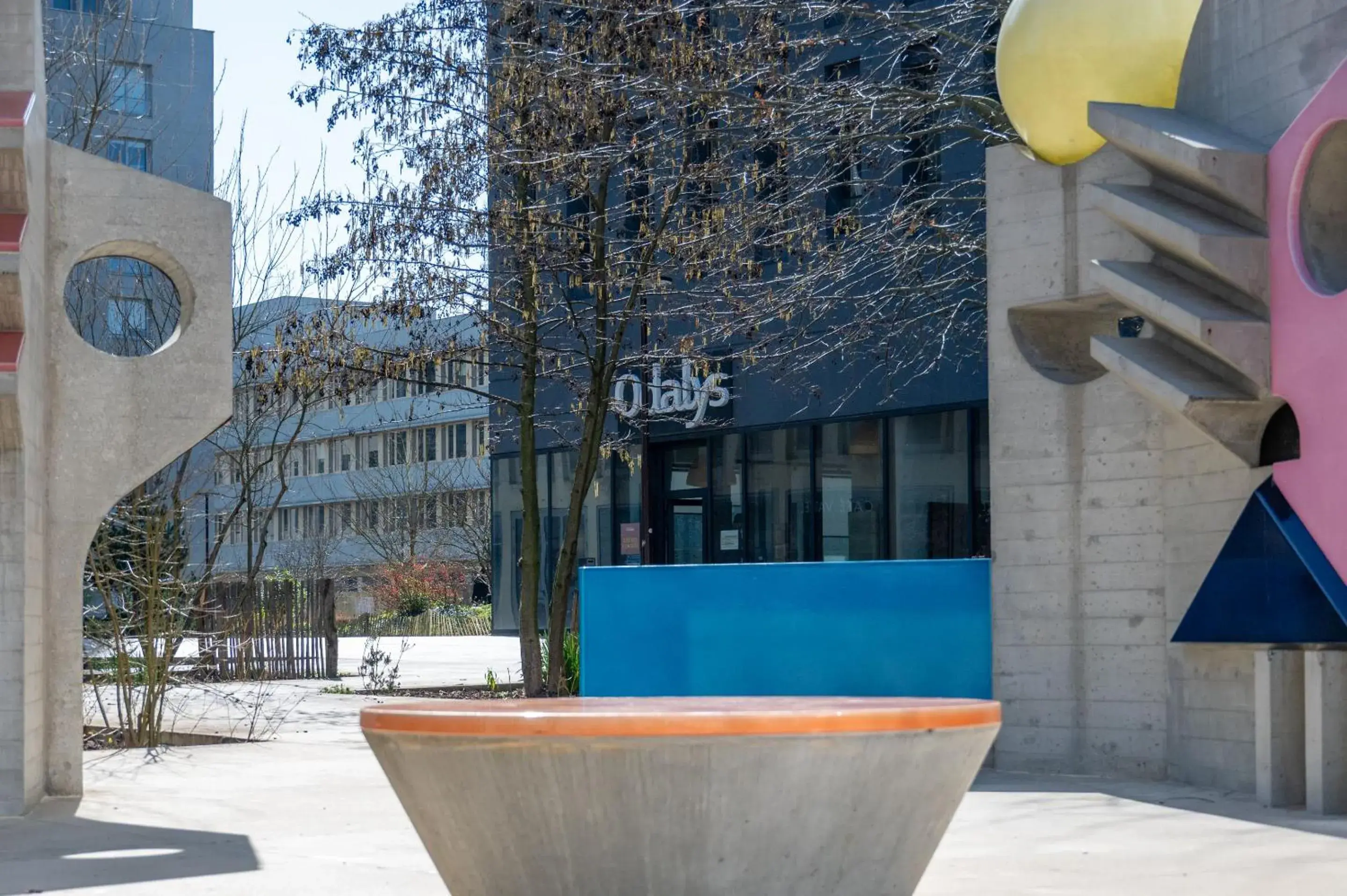 Property building in Appart'Hotel Odalys City - Nantes Cité des congrès Property building in Appart'Hotel Odalys City - Nantes Cité des congrès