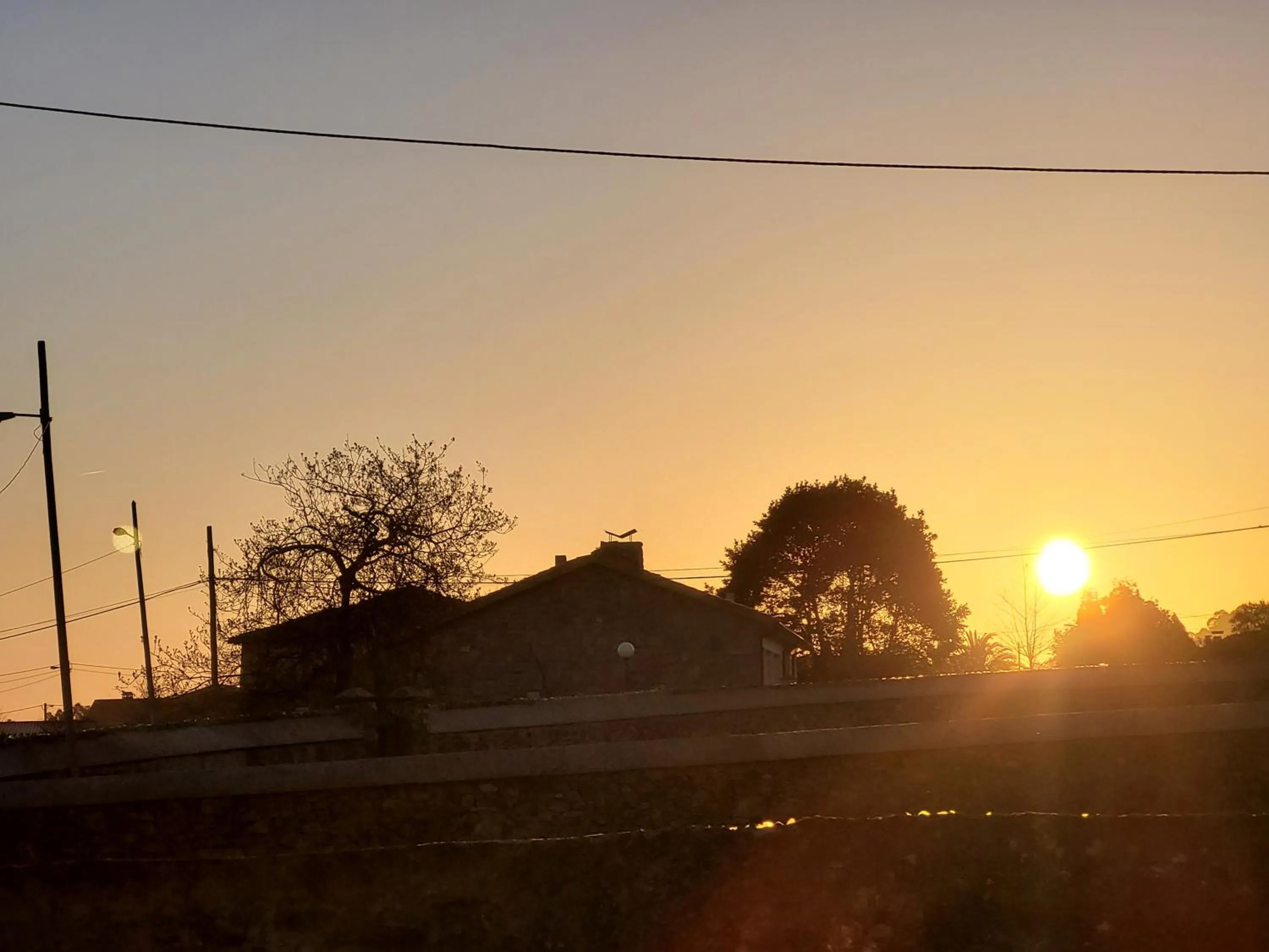 Sunrise in Hotel Restaurante el Fornon