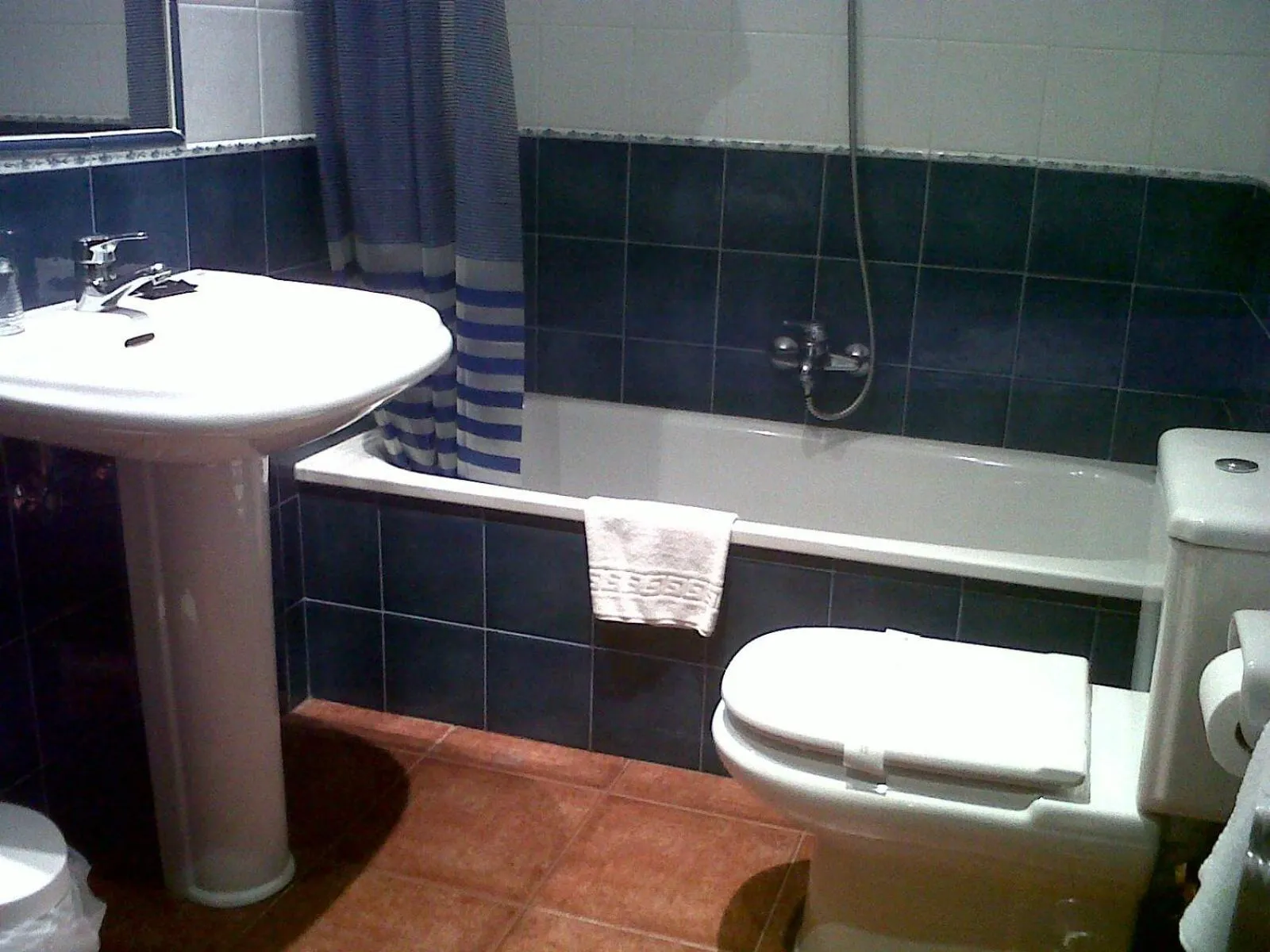 Bathroom in Hotel Restaurante el Fornon