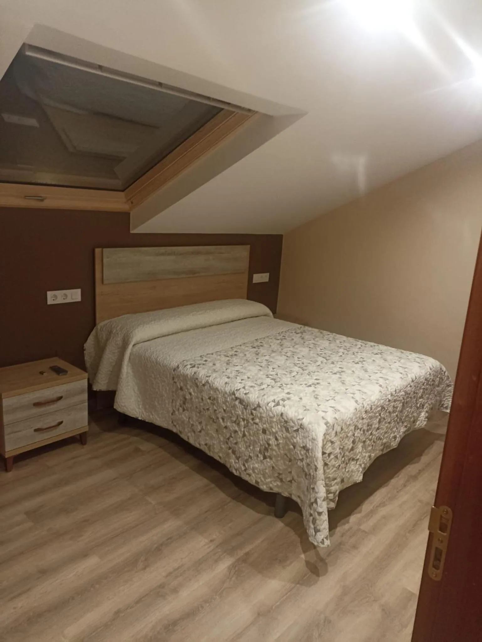 Bedroom, Bed in Hotel Restaurante el Fornon