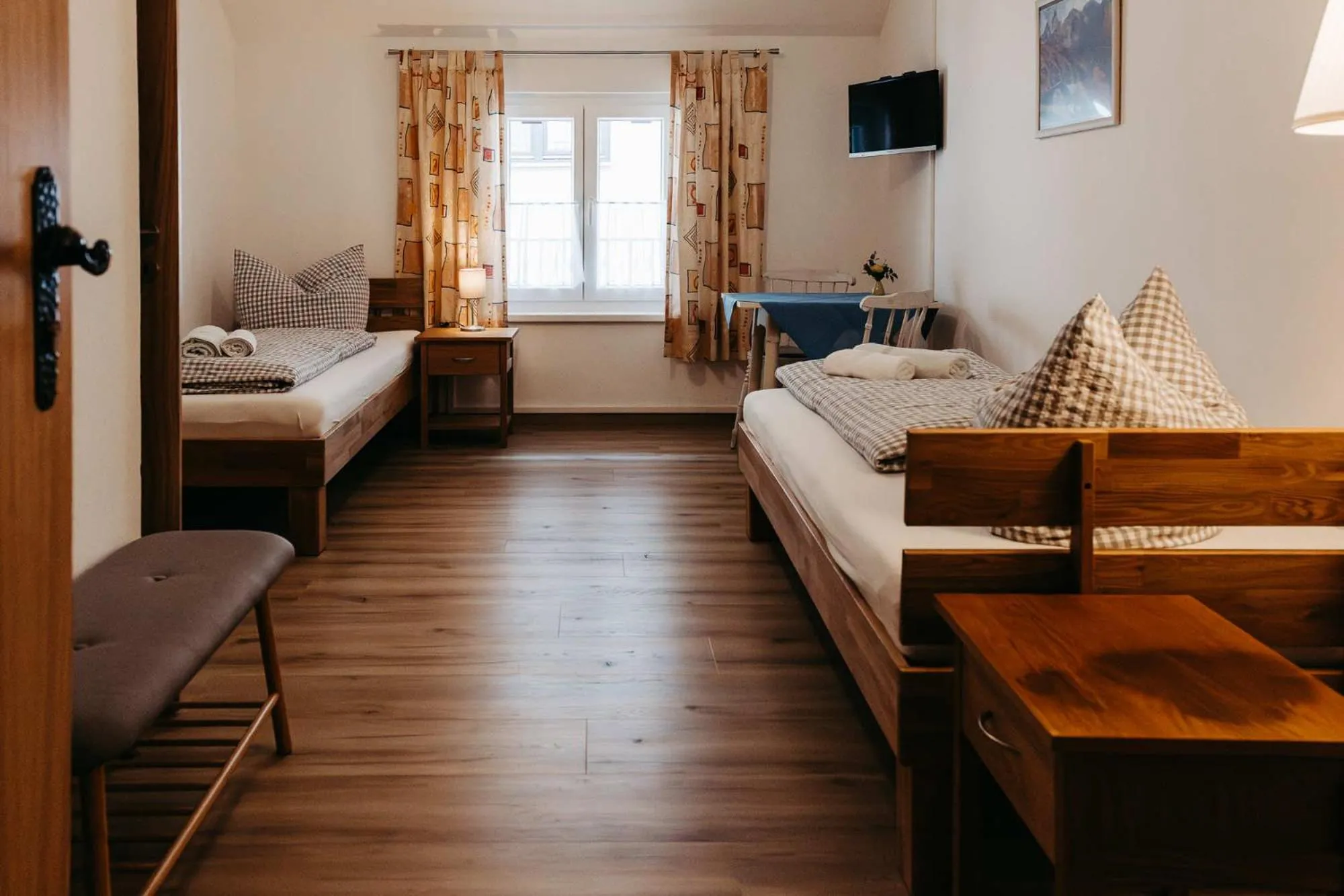 Photo of the whole room, Bed in Pension Adler