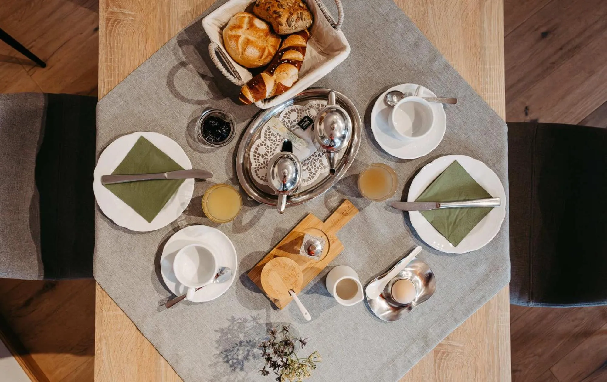 Breakfast in Pension Adler
