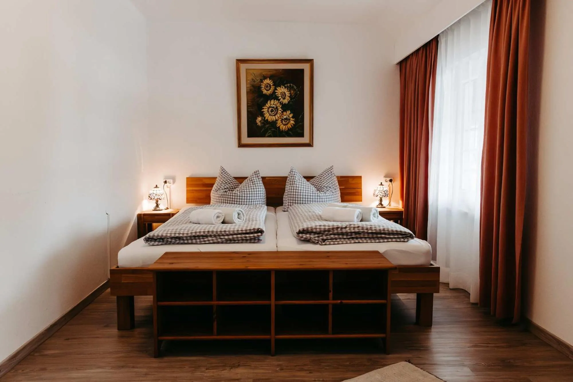Bed in Pension Adler
