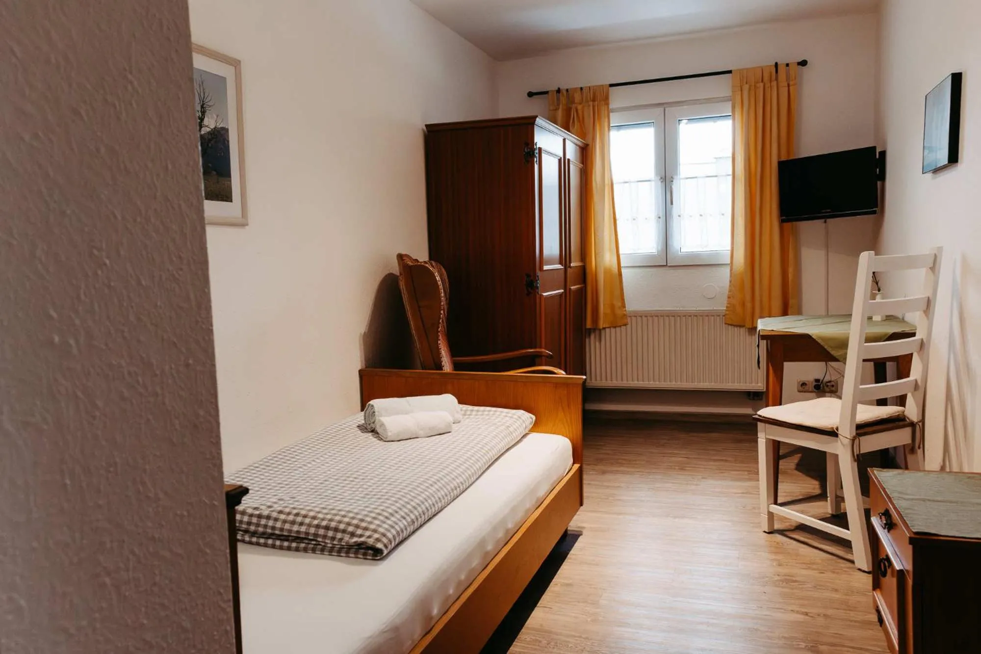Bed in Pension Adler