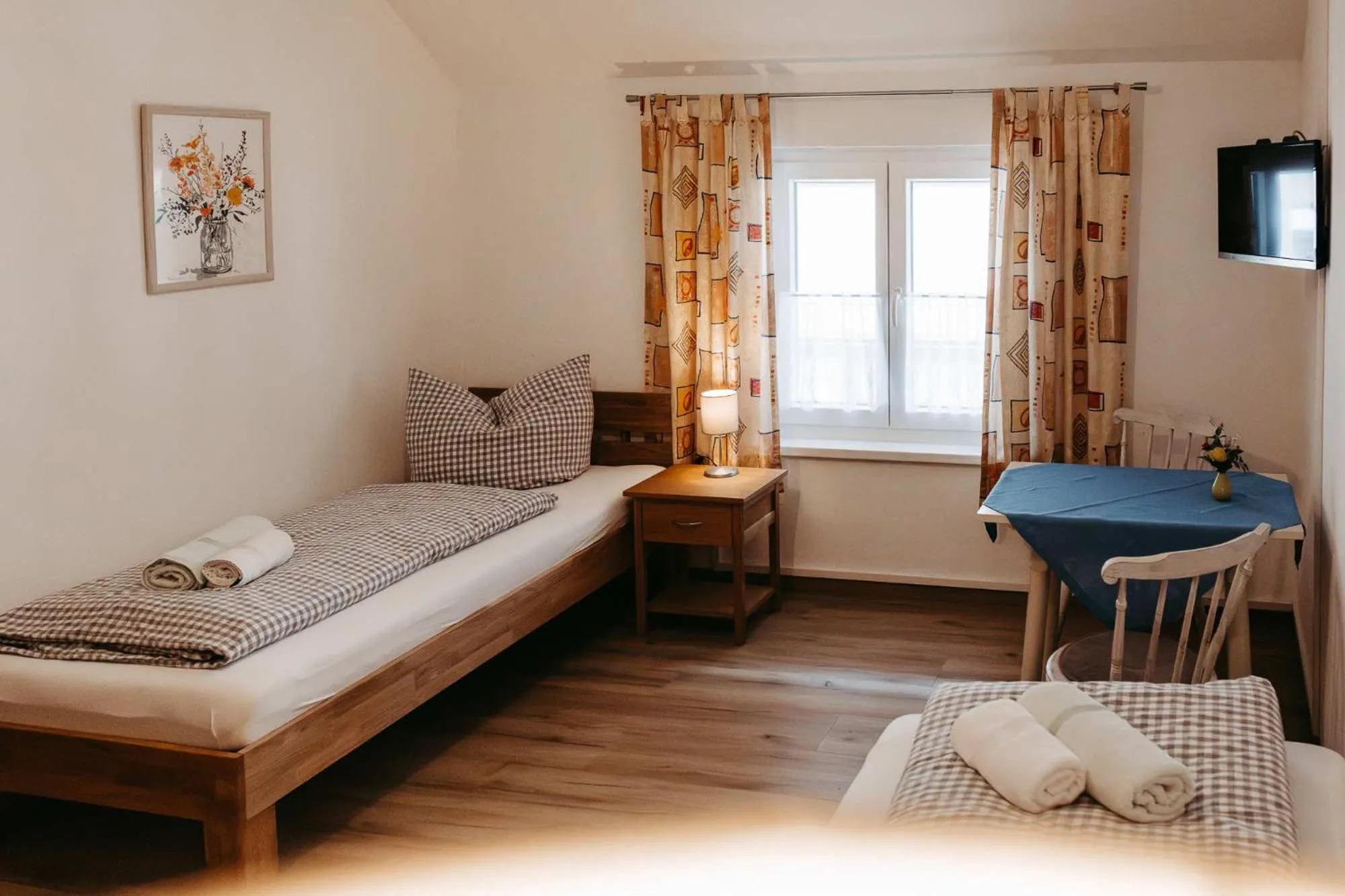 Bed in Pension Adler