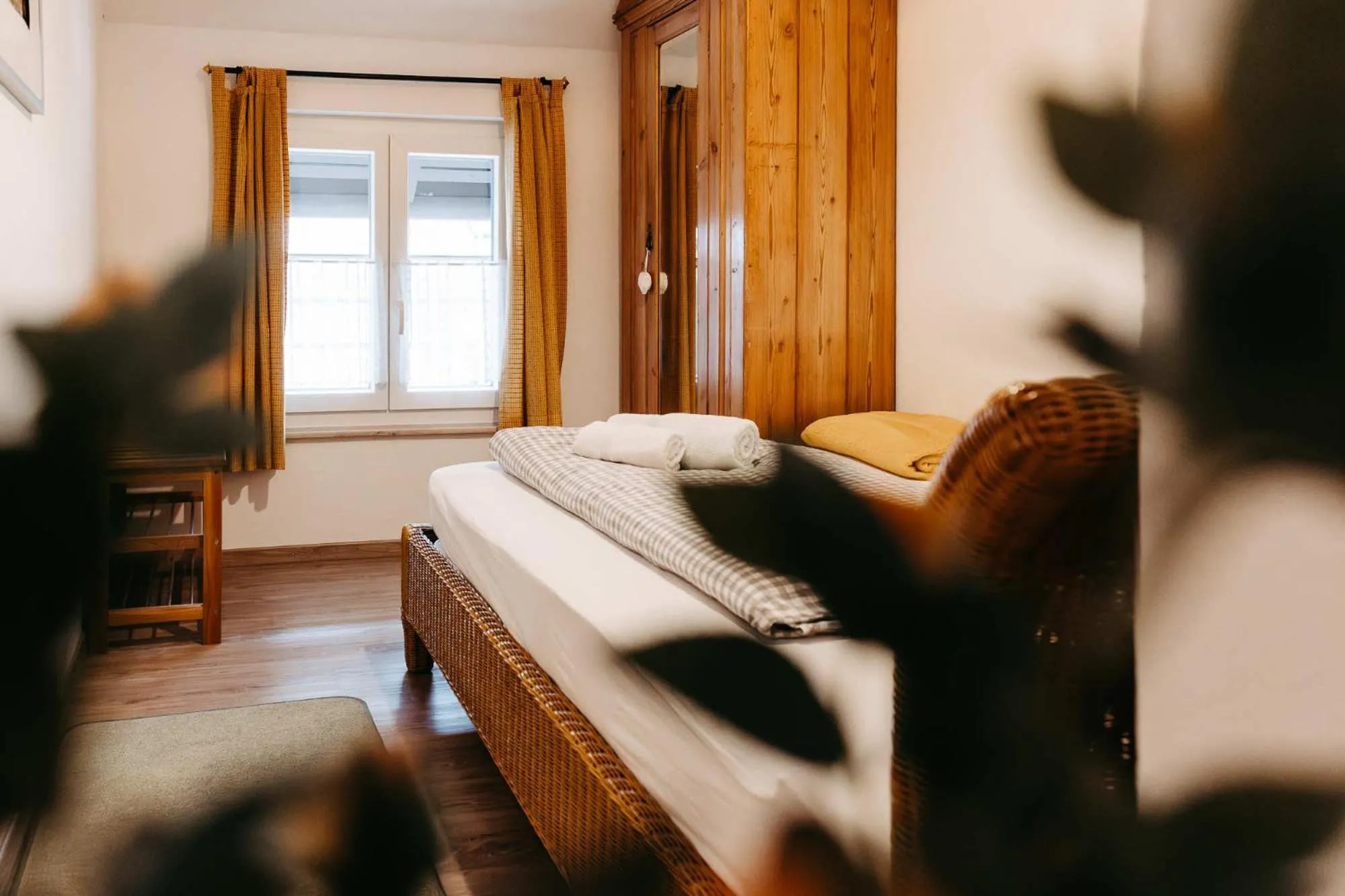 Bed in Pension Adler