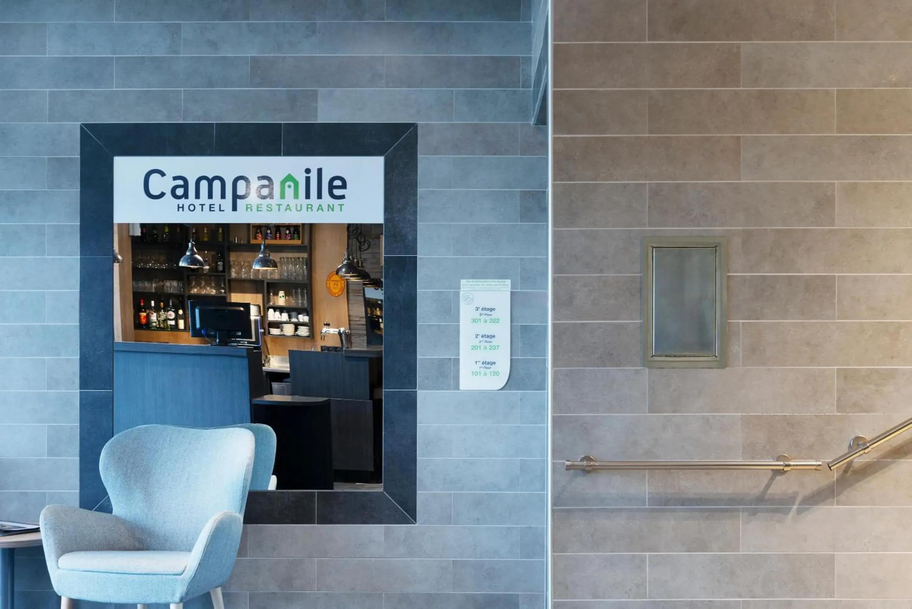 Lobby or reception in Campanile Metz Nord - Talange Lobby or reception in Campanile Metz Nord - Talange