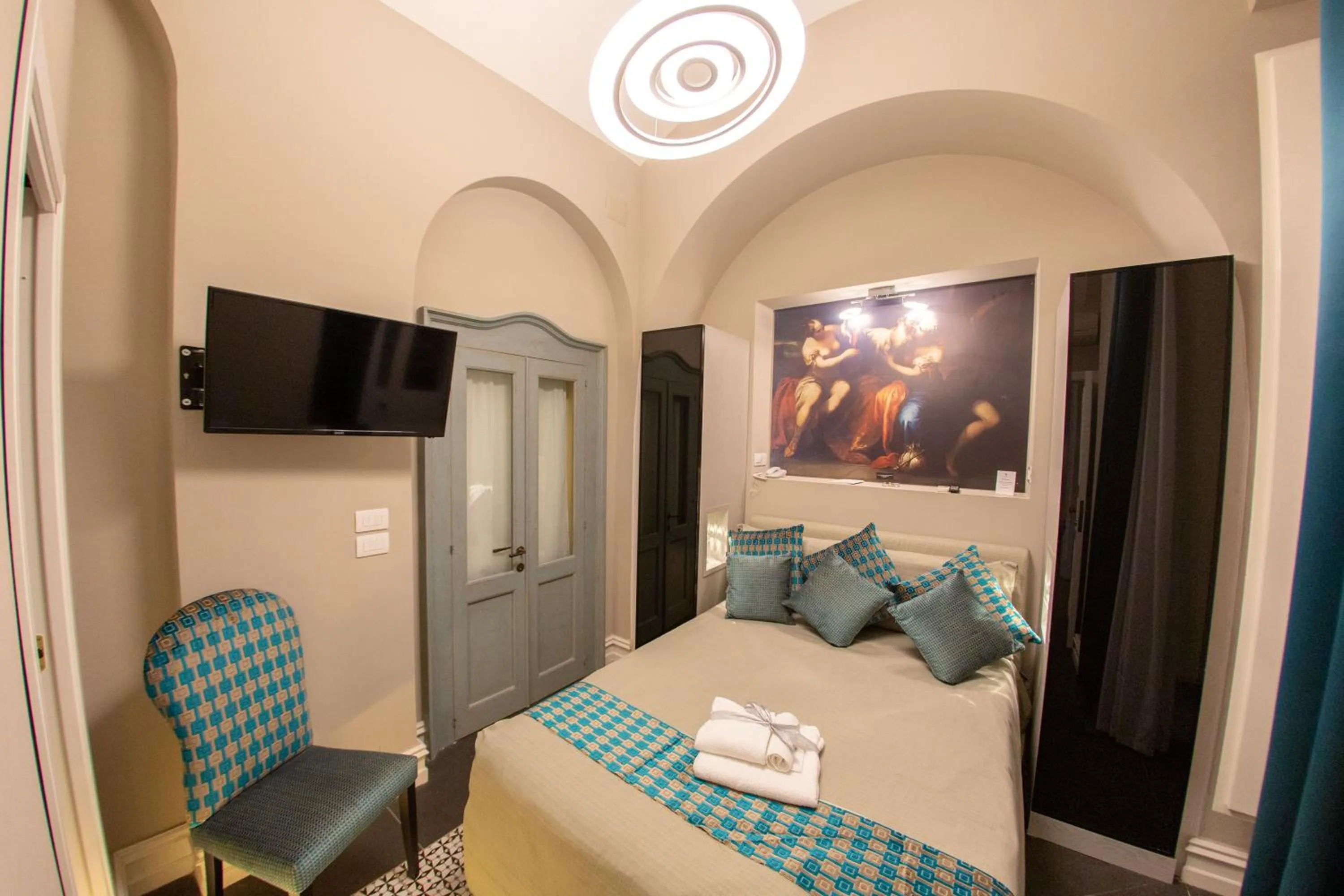 Bed in Leone Camere D'autore - CHIAIA