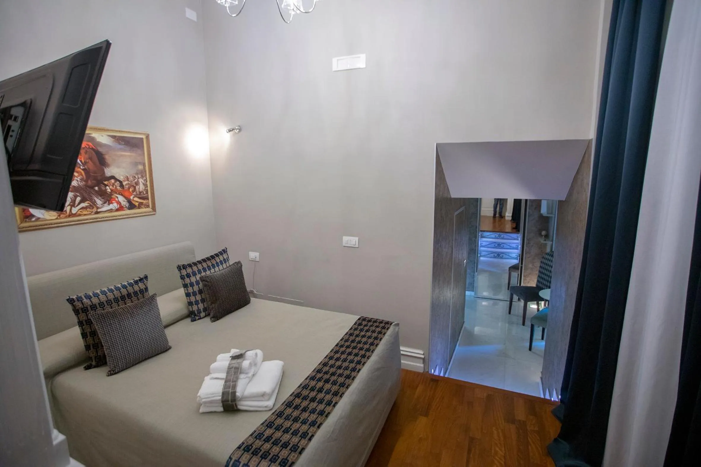 Bed in Leone Camere D'autore - CHIAIA