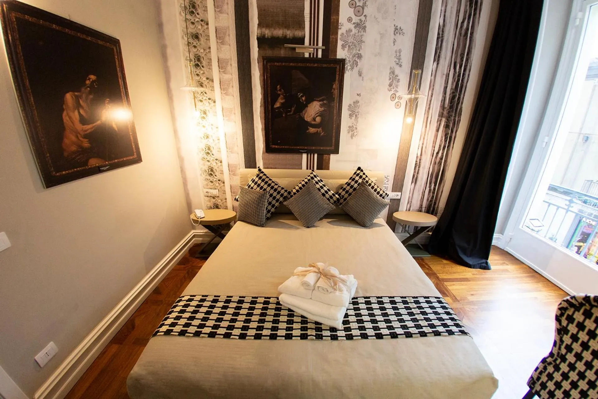 Bed in Leone Camere D'autore - CHIAIA