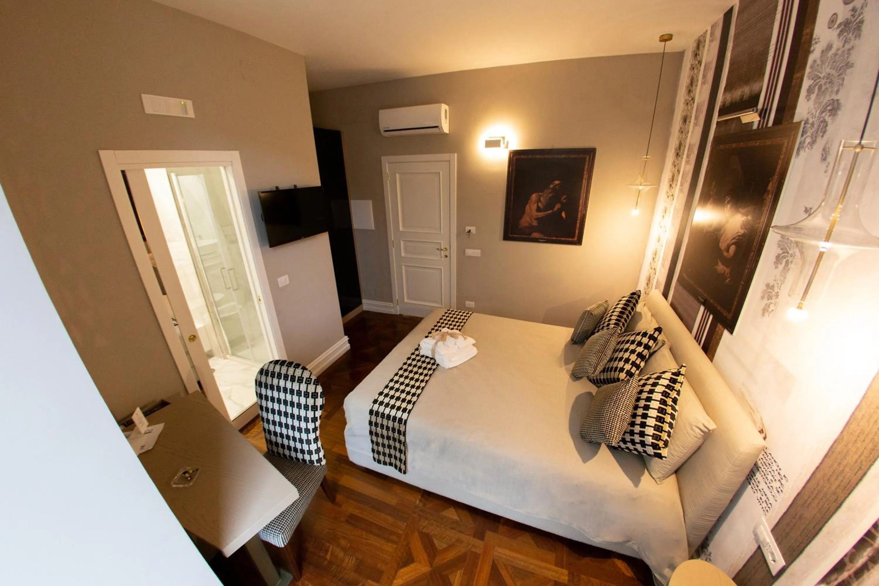 Bed in Leone Camere D'autore - CHIAIA